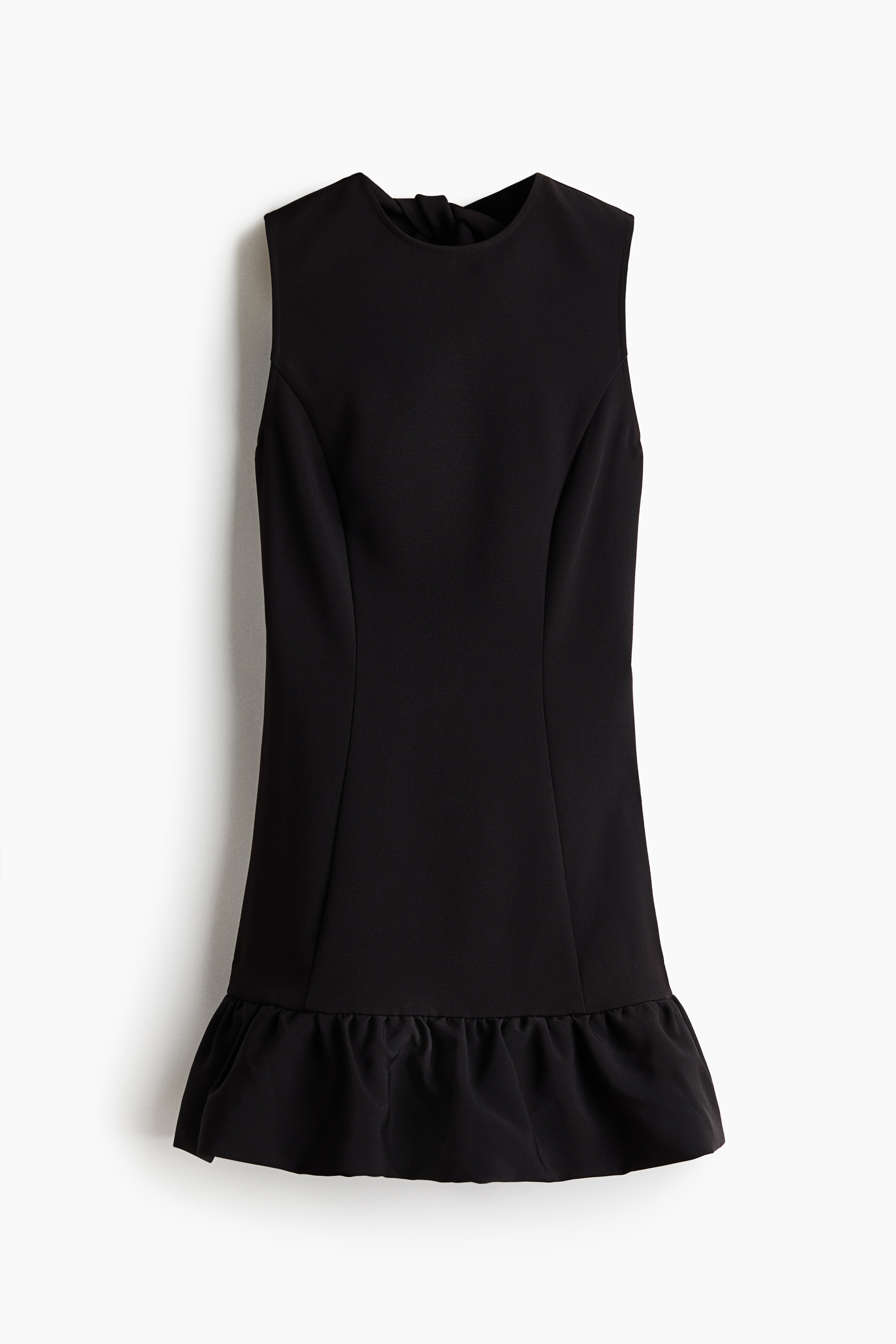 H & M - Rückenfreies Minikleid - Schwarz - Damen