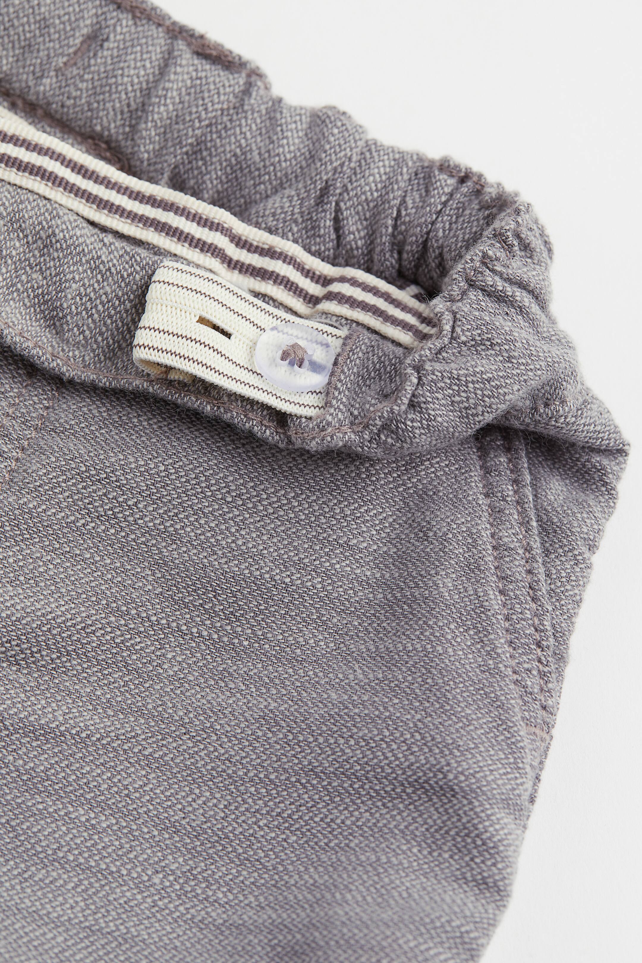 이미지 확대 보기: 슬러브 쇼츠 - 그레이 - Kids | H&M KR 2