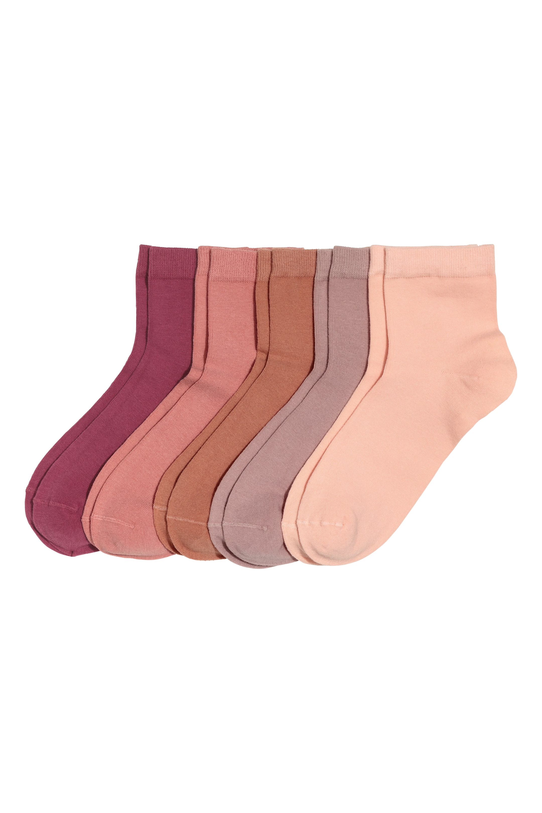 View larger image: 5-pack socks - Old rose - Ladies | H&M GB 1