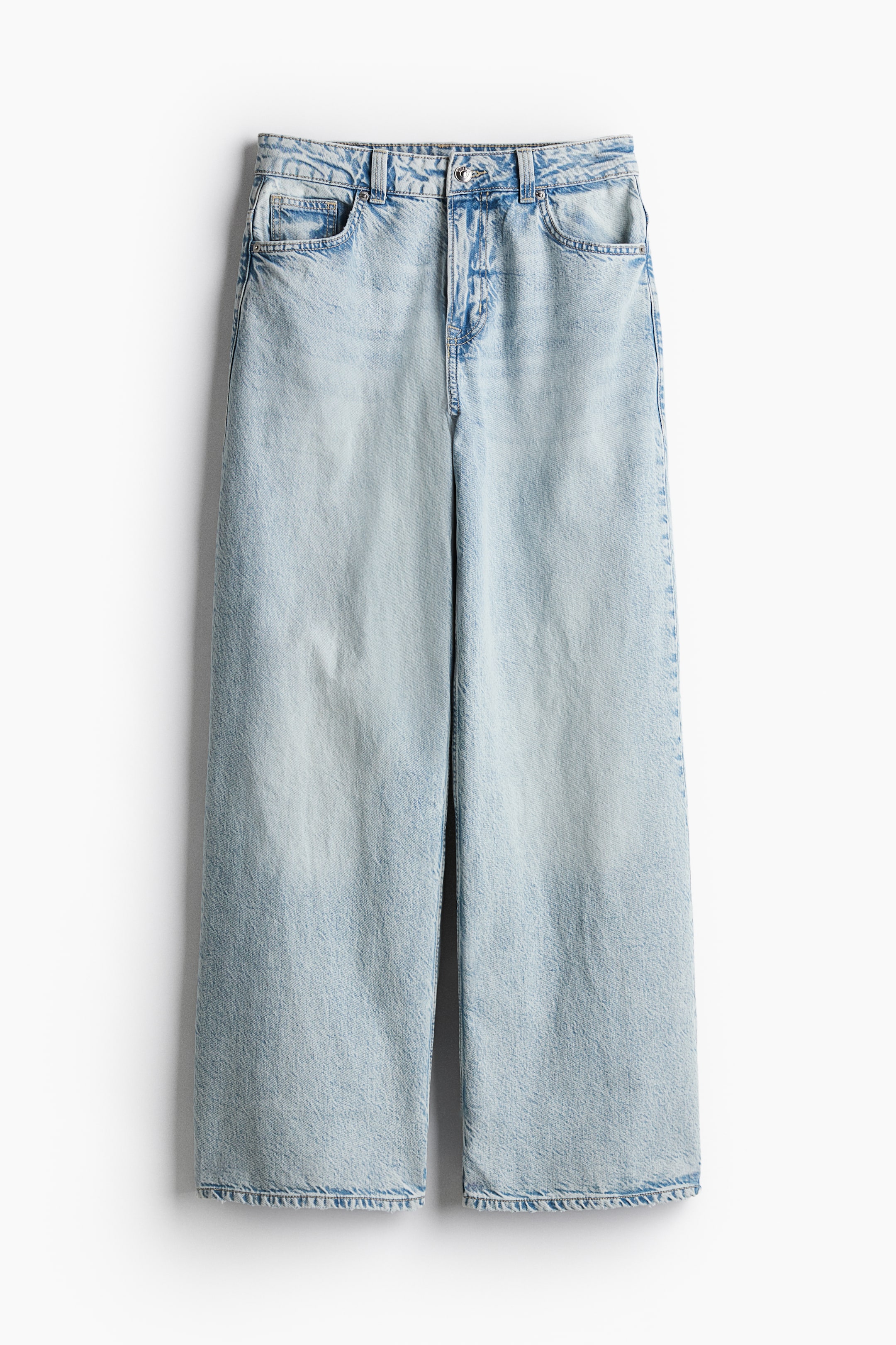 Baggy Regular Jeans - Pale denim blue - Ladies | H&M GB 9