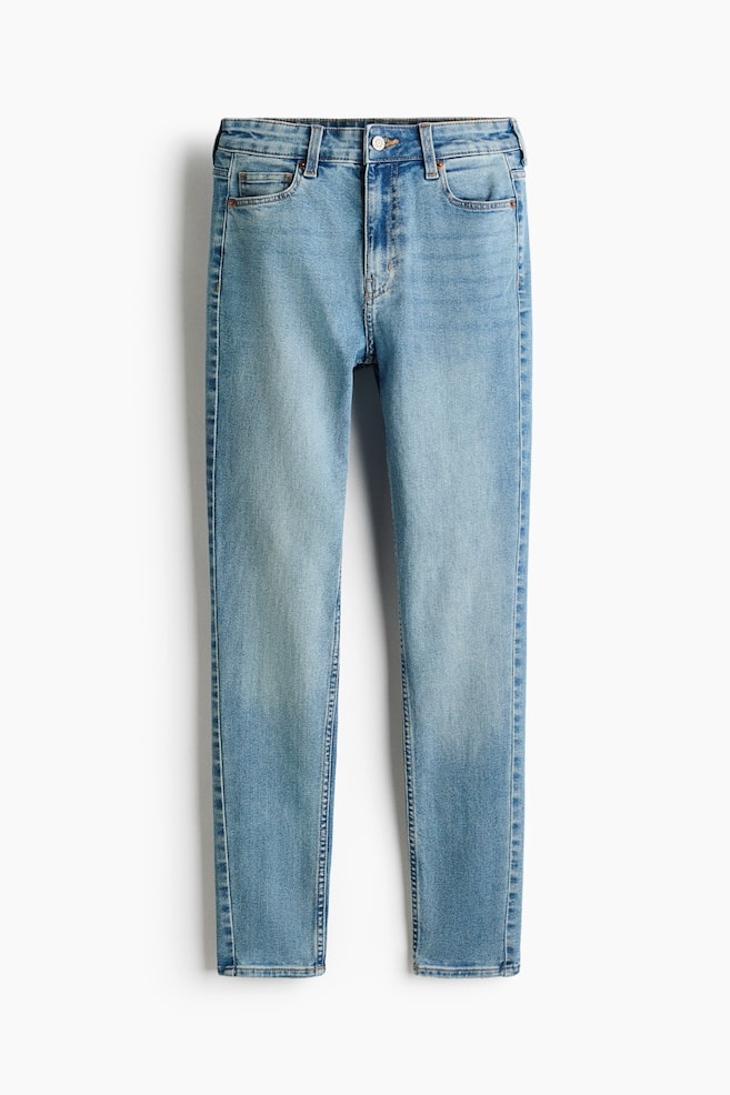Skinny High Waist Jeans - Light denim blue/Denim black/Denim blue/Denim blue/Dark denim grey/Black/Dark denim blue/Black - 1