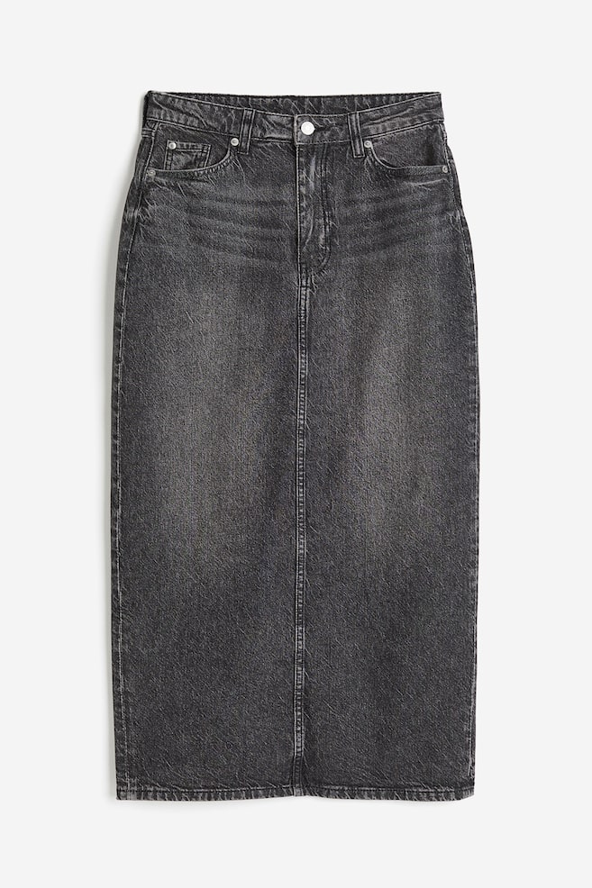 Denim skirt - Dark grey/Light denim blue/Grey - 2