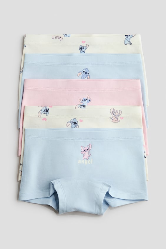 Детские хлопковые боксеры H&M, 5 шт