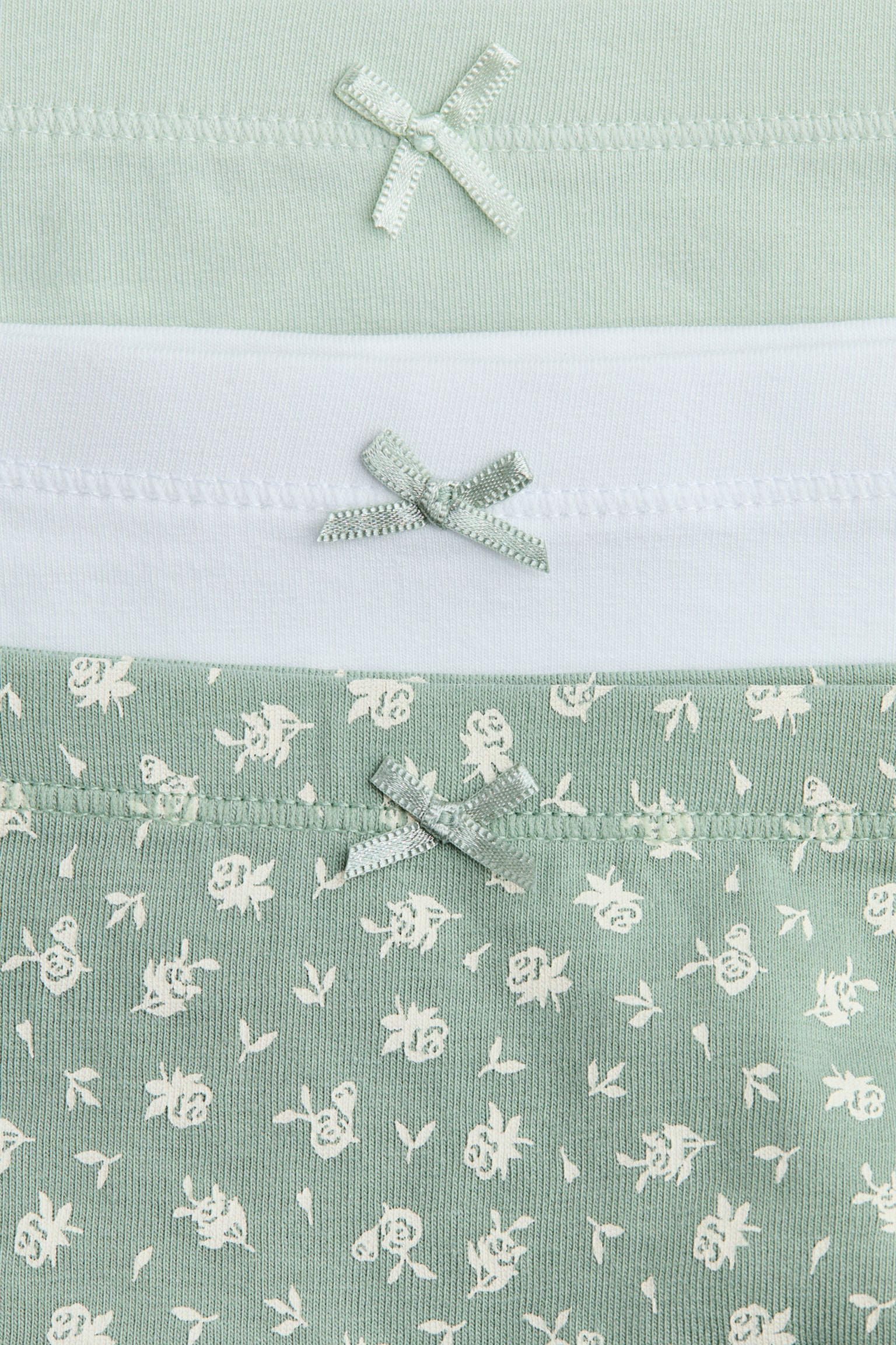 Набір із 3 пар трусів-боксерів - Світло-зелений/квітчастий - 2