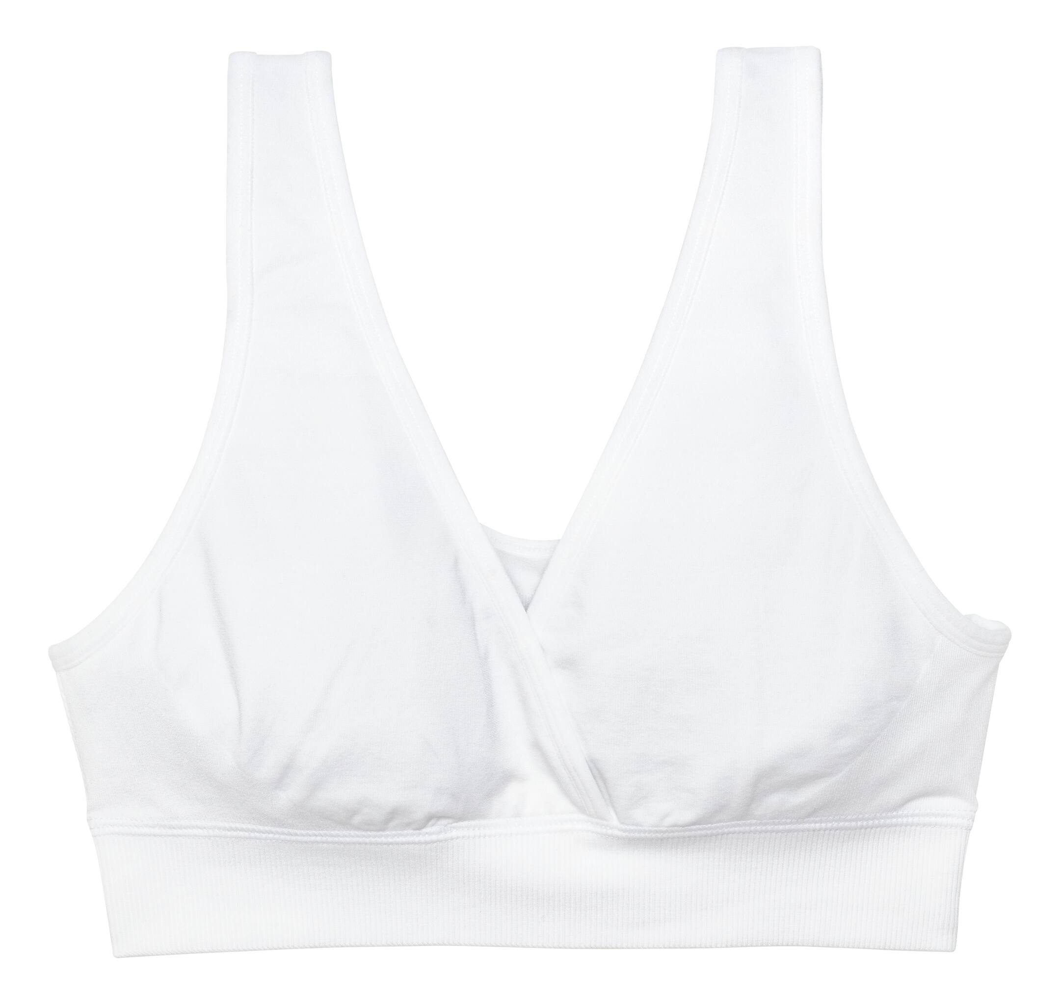 Visa större bild: MAMA 2-pack amningsbh - Vit/Puderrosa - DAM | H&M SE 3