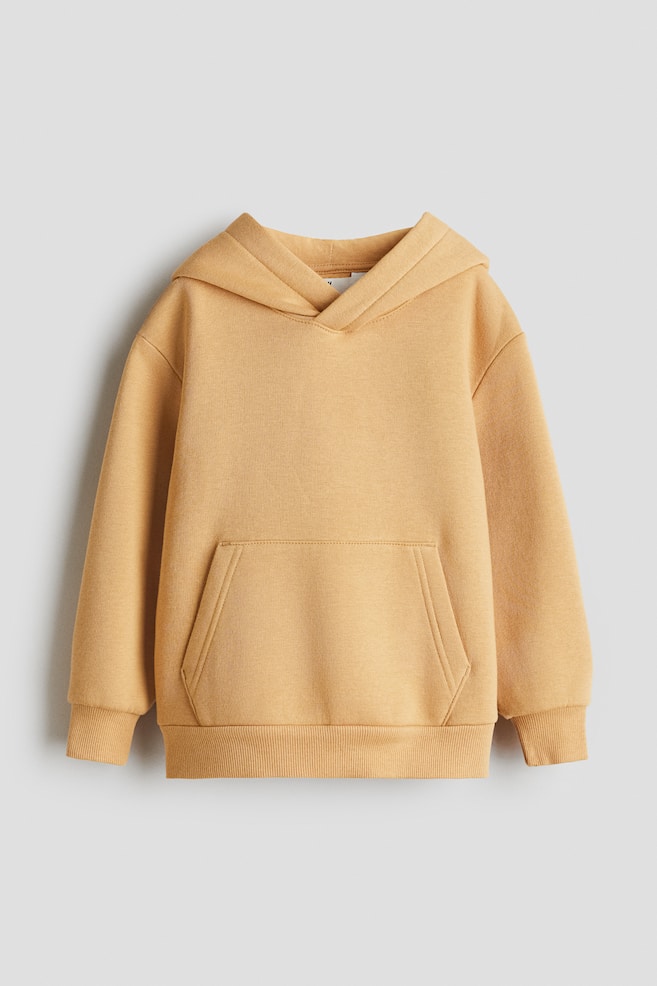 Brushed-inside hoodie - Dark yellow/Forest green/Green/Blue/Black/Light grey marl/Dark grey - 1