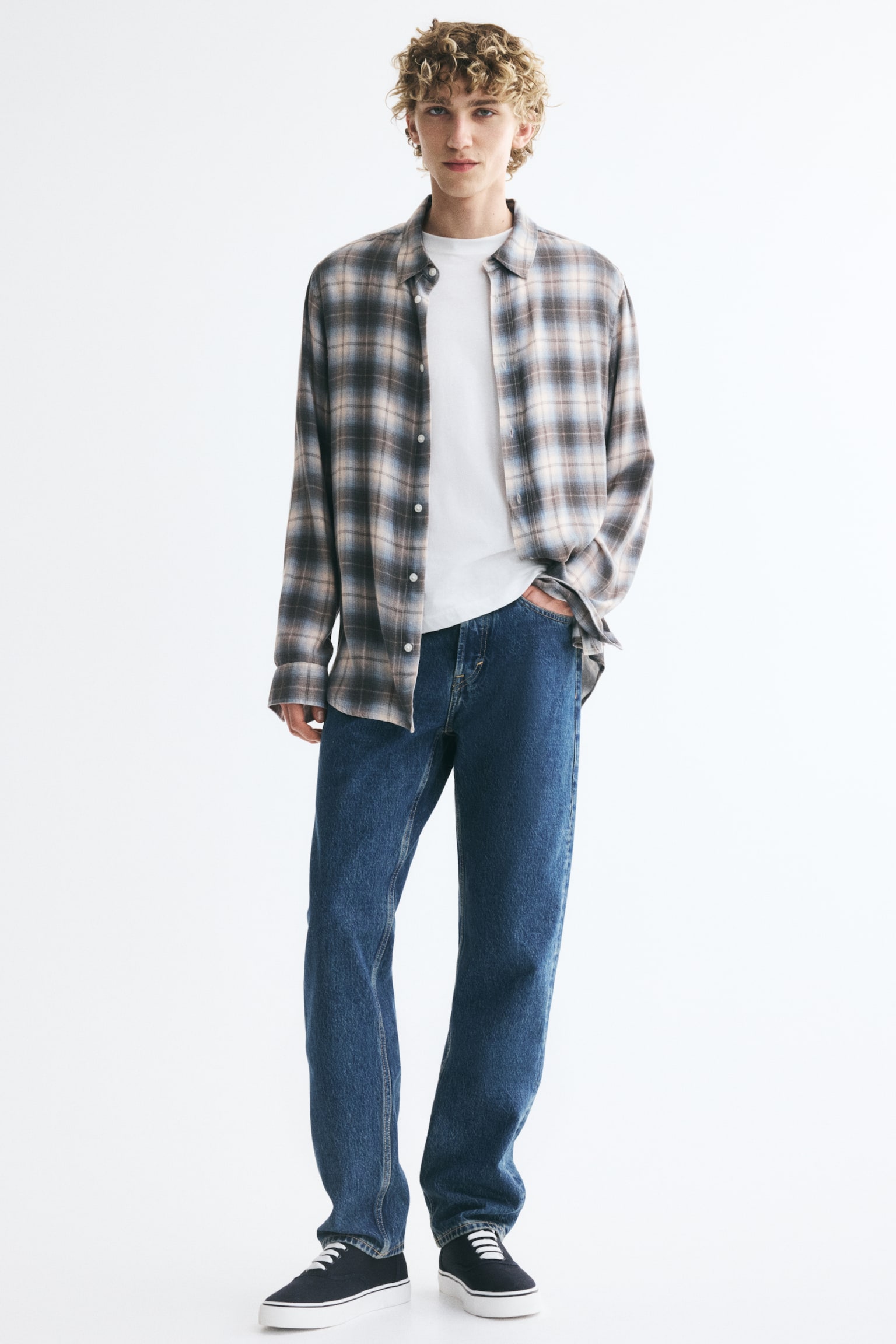 Original Straight Jeans - כחול ג'ינס כהה/שחור ג'ינס/כחול ג'ינס בהיר - 1
