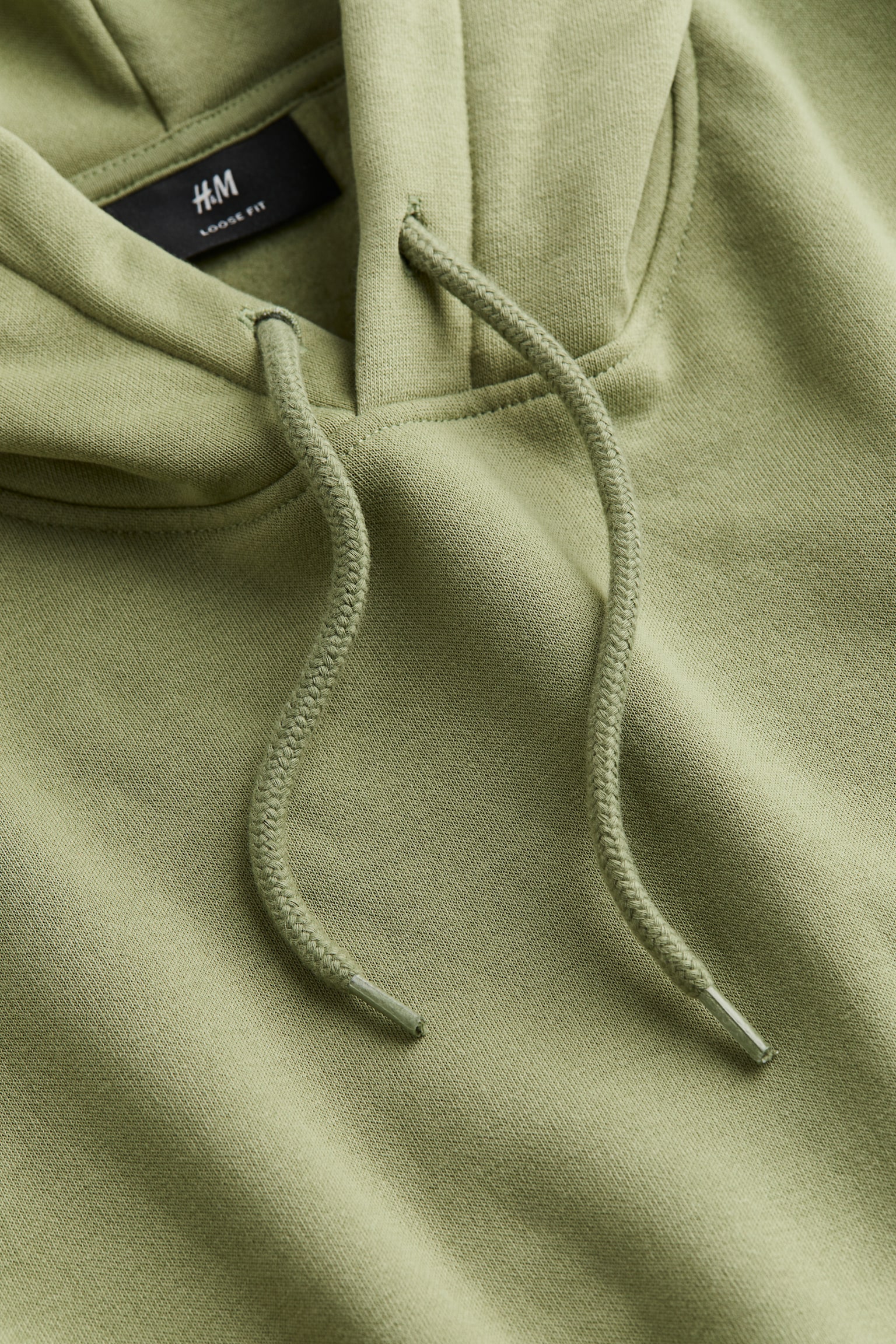 Loose Fit Hoodie - Green/Light beige/Black/Light grey marle/White/Grey/Dark greige/Green/Navy blue/Light purple/Dark green/Forest green/Dark brown/Brown/Blue/Dark blue - 3