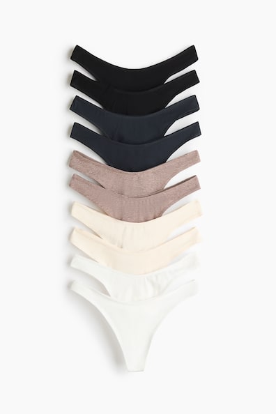 Thongショーツ 10枚セット コットン