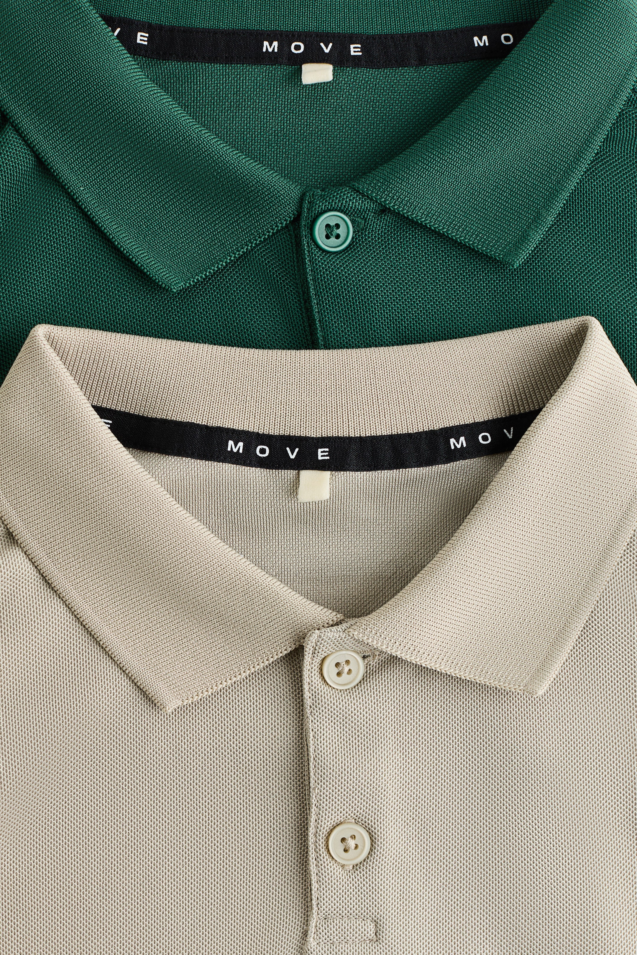 2-Pack Regular-Fit Sports Polo Shirts