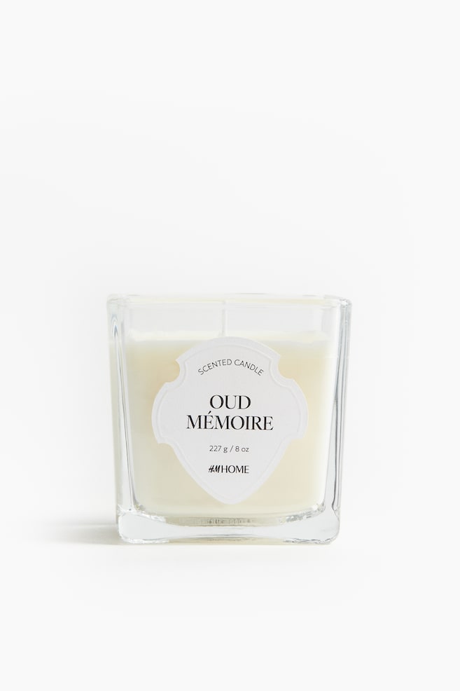 Scented Candle in Glass Holder - Oud Mémoire - 1