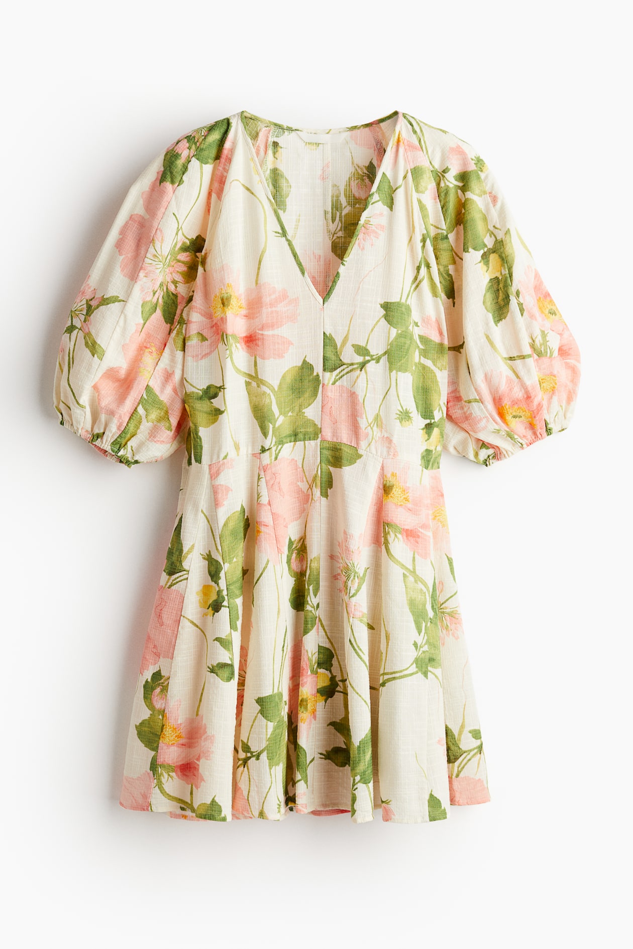 flared skirt dress h&m