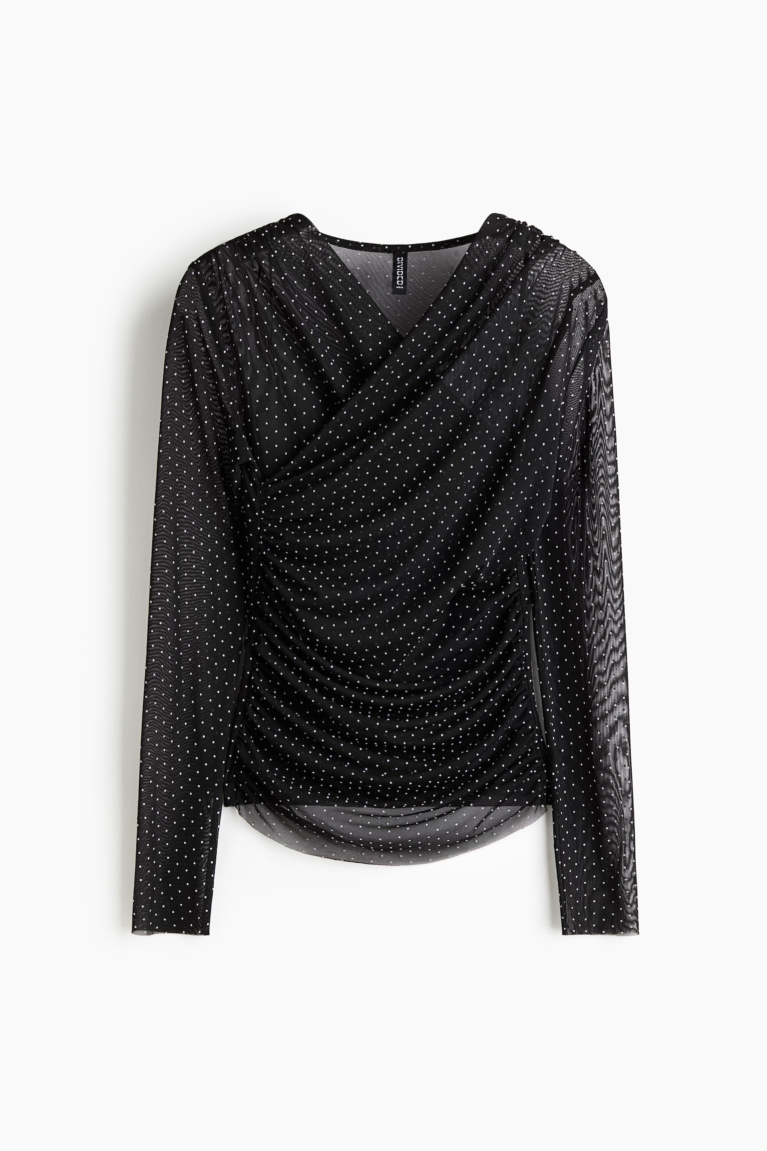 Plumeti mesh top - Black/Spotted - 2