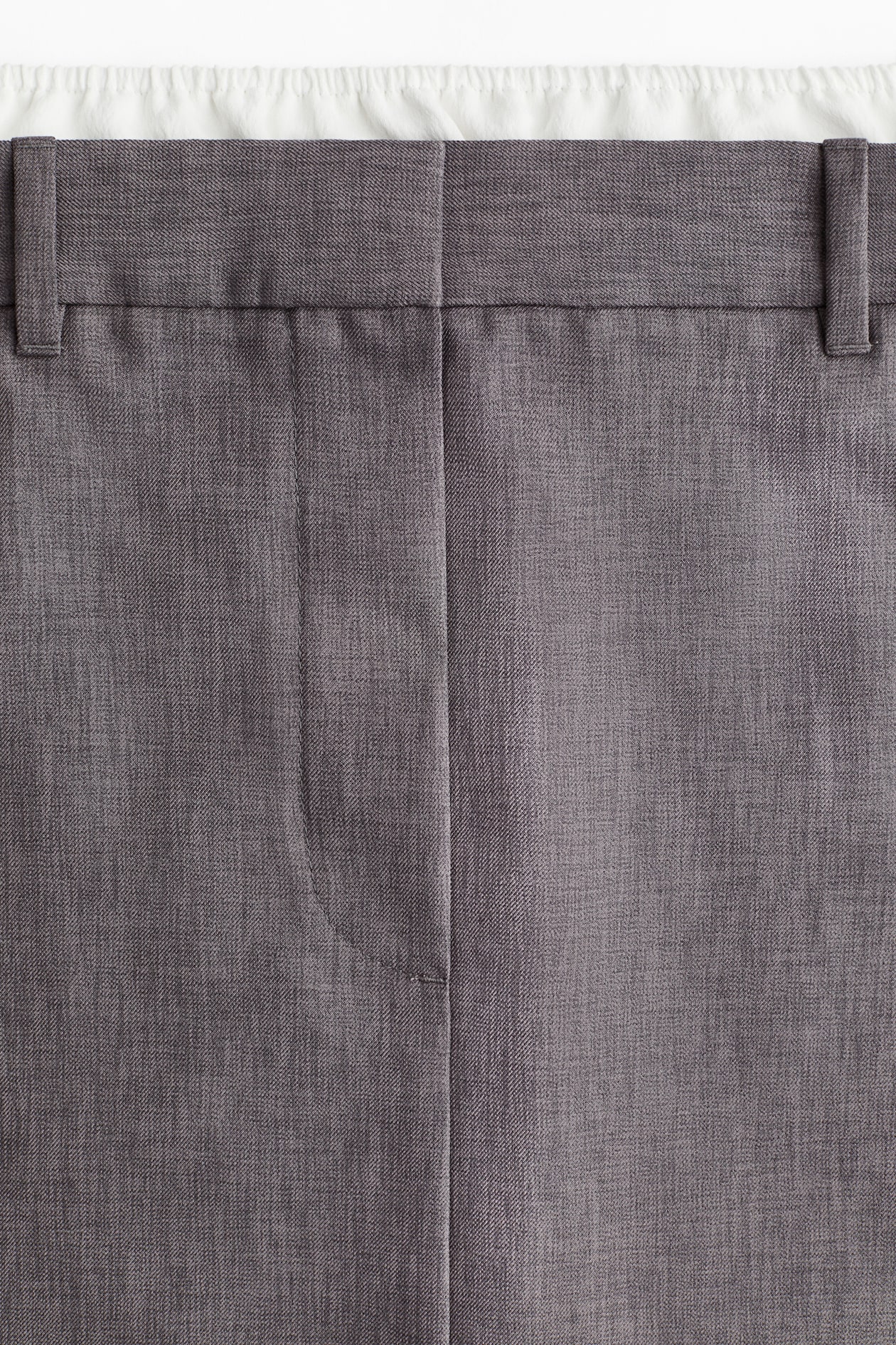 Double-Waistband Pencil Skirt - image 5