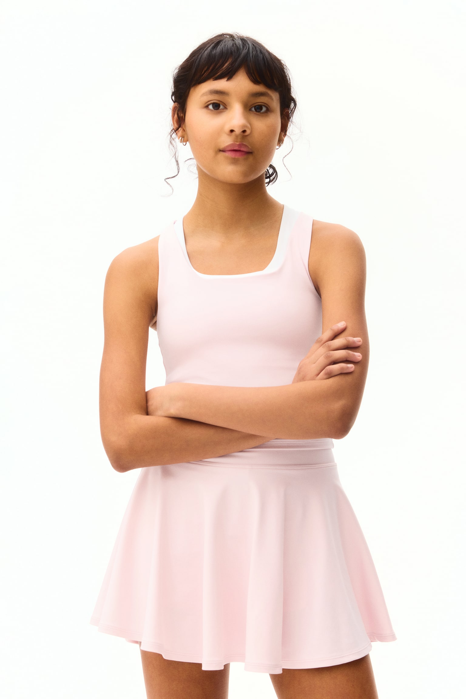 2-Piece Sports Set with DryMove™ - Light pink/Navy blue - 7