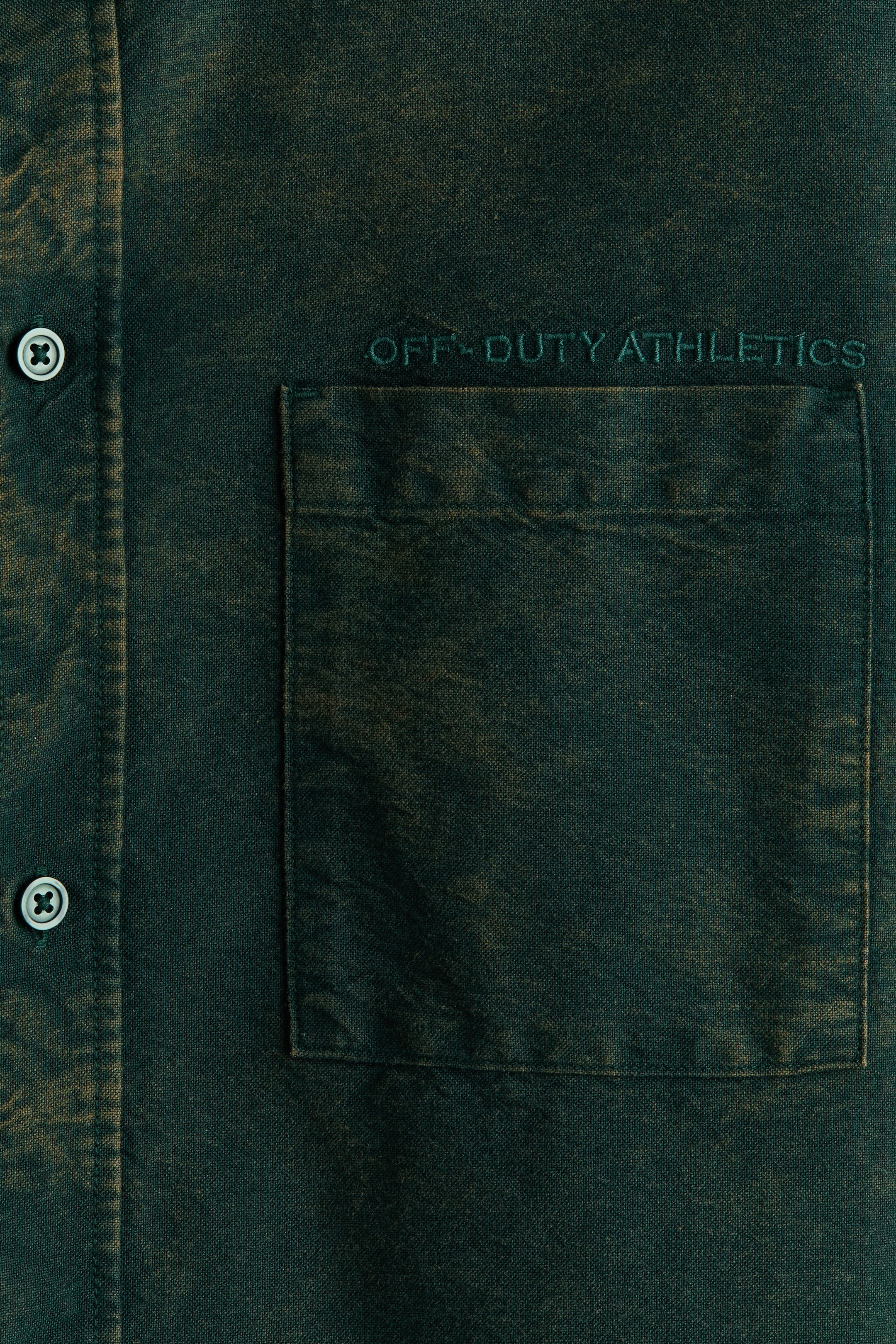 Мужские рубашки H&M Relaxed-Fit Cotton Shirt — фото 6