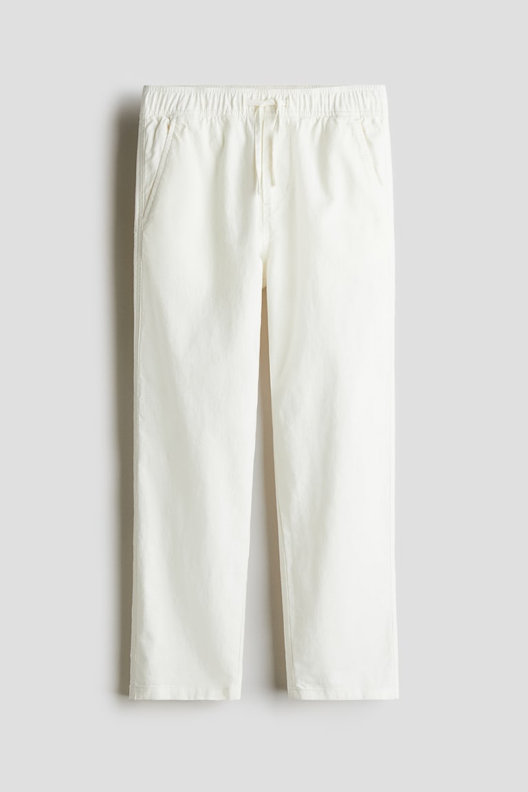 Pantalone od mešavine lana
