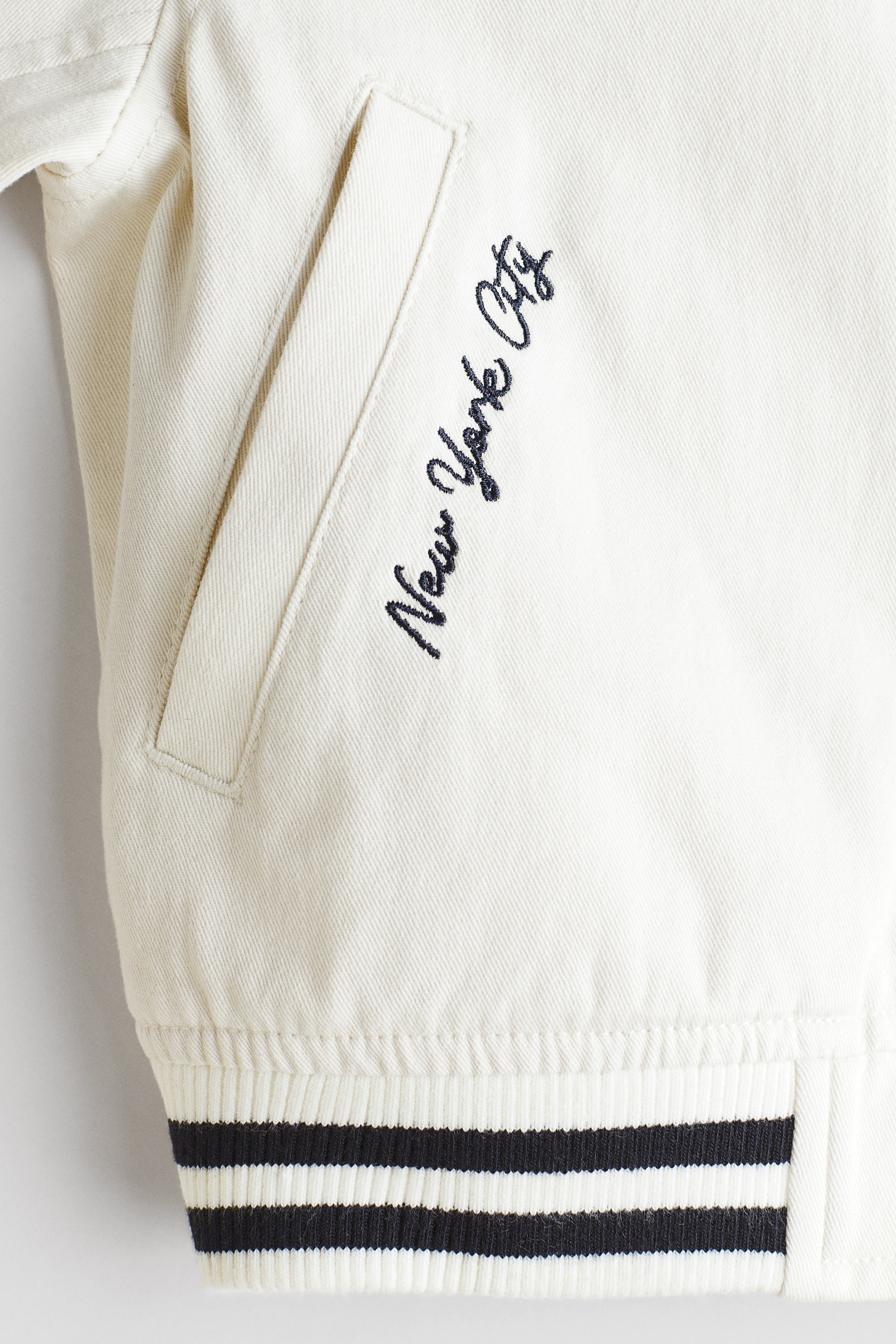Veste de baseball en coton