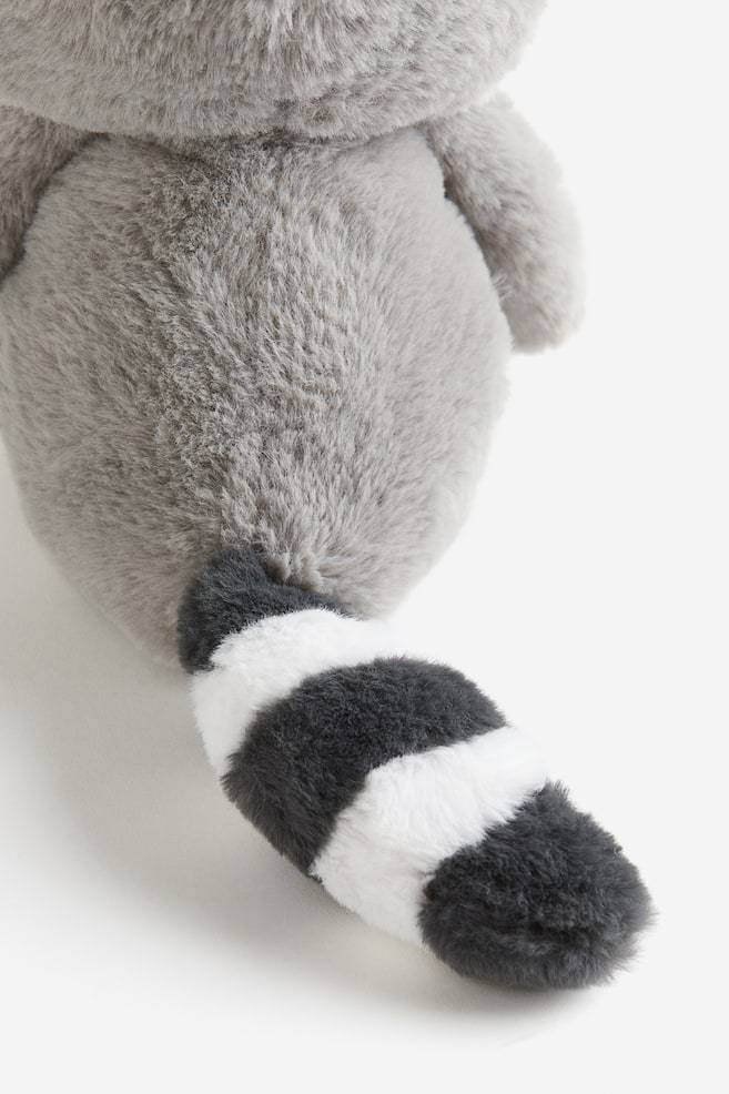 Forest animal soft toy - Grey/Raccoon/Brown/Fox - 3