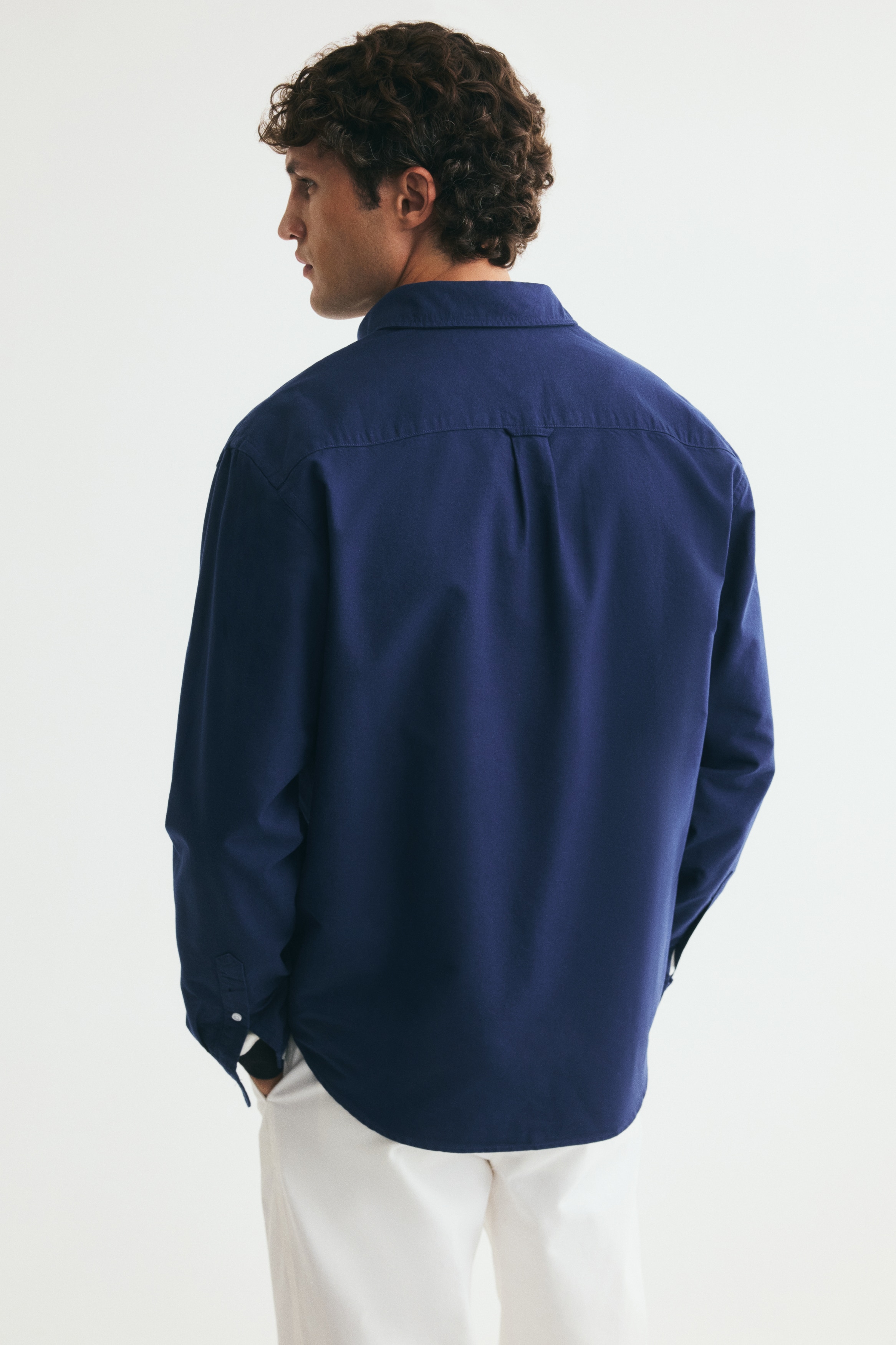 Men's Navy Blue Shirts | Linen, Oxford & Striped
