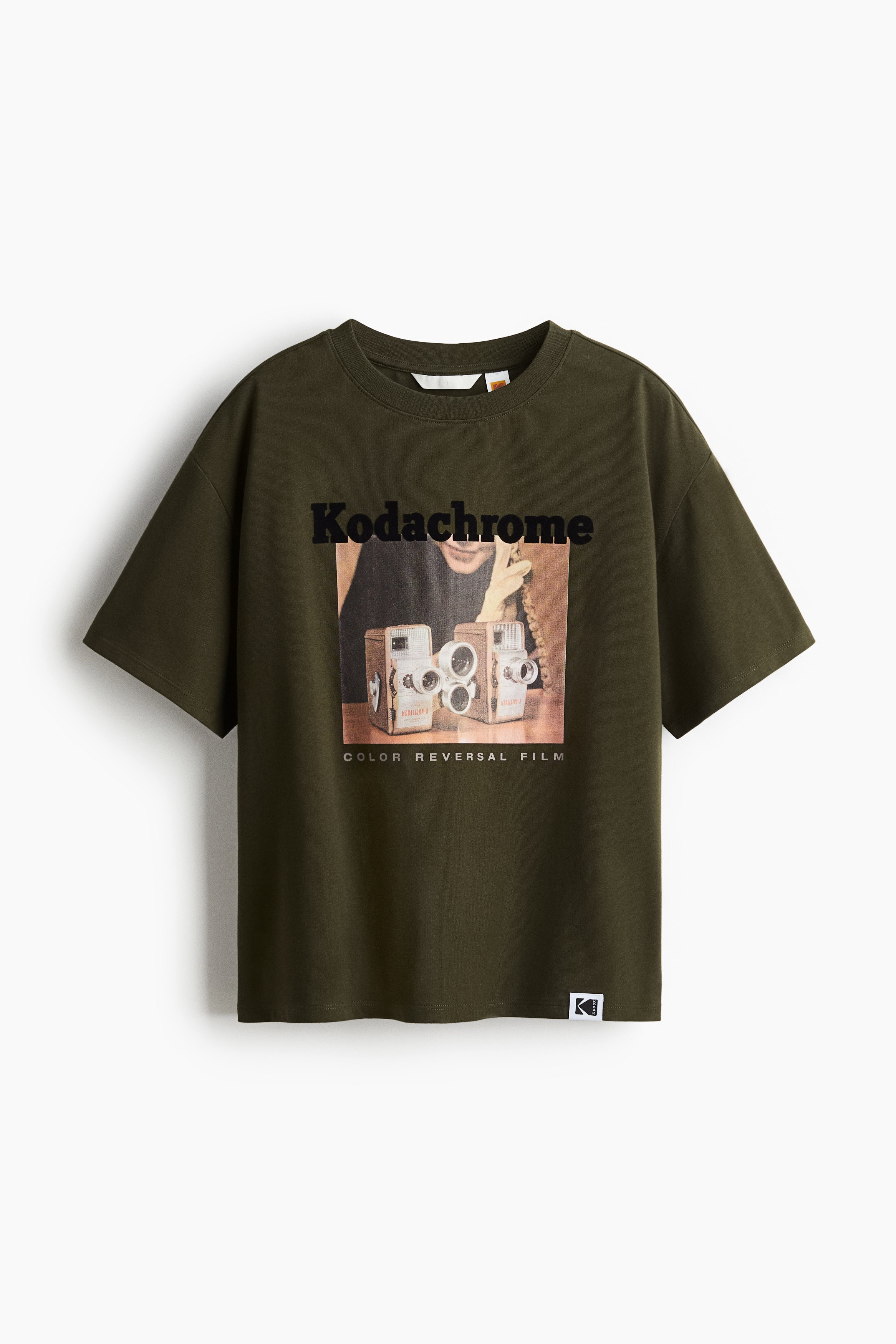 プリントTシャツ - ダークグリーン／Kodak/ホワイト／Kodak/ライトブルー／Kodak