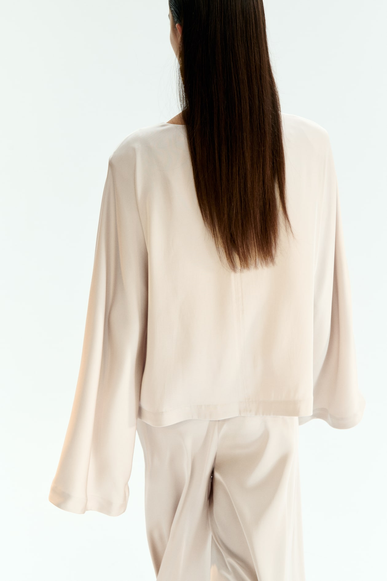 Shoulder-Pad Blouse - image 3