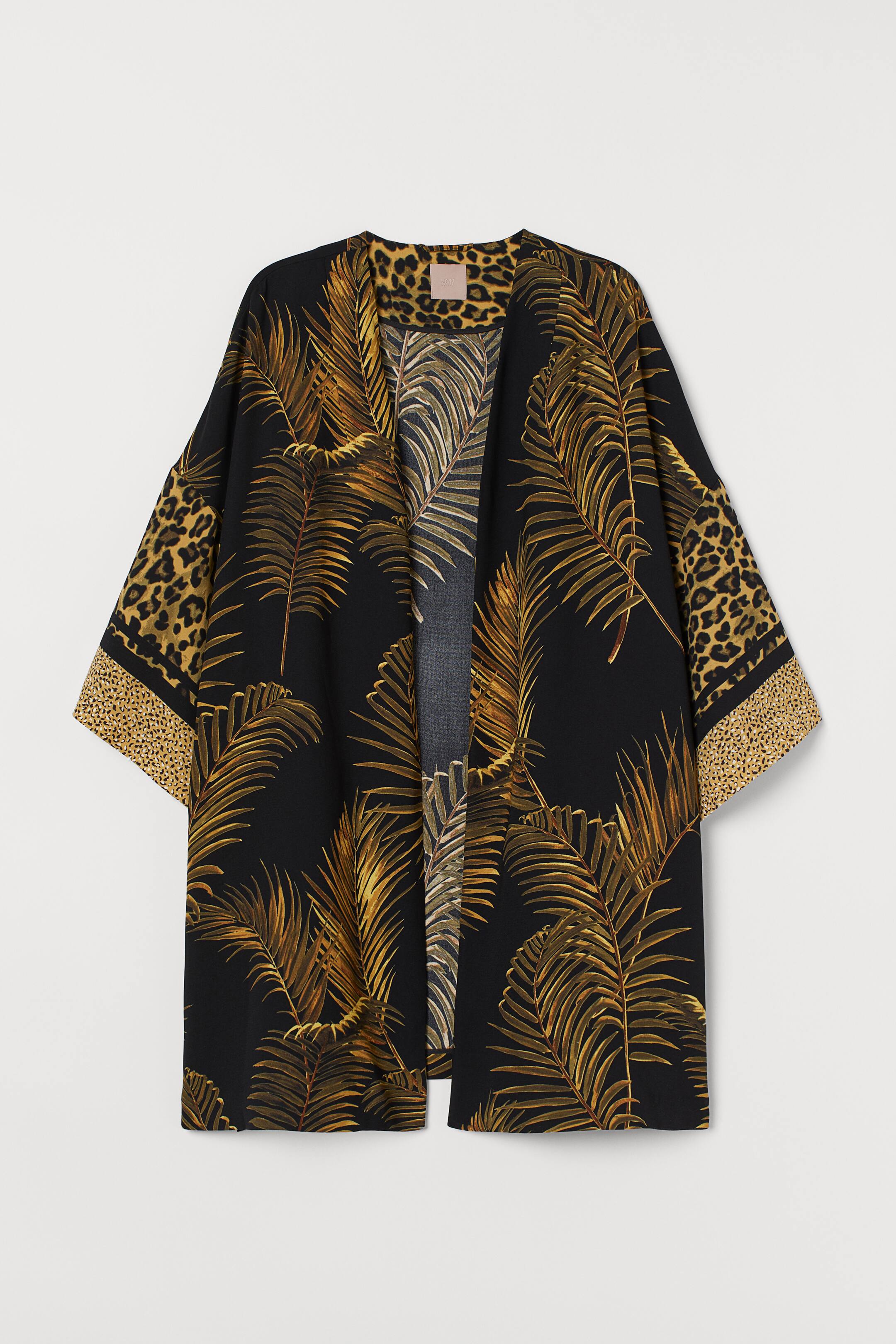 View larger image: H&M+ Patterned jacket - Black/Patterned - Ladies | H&M IE 1