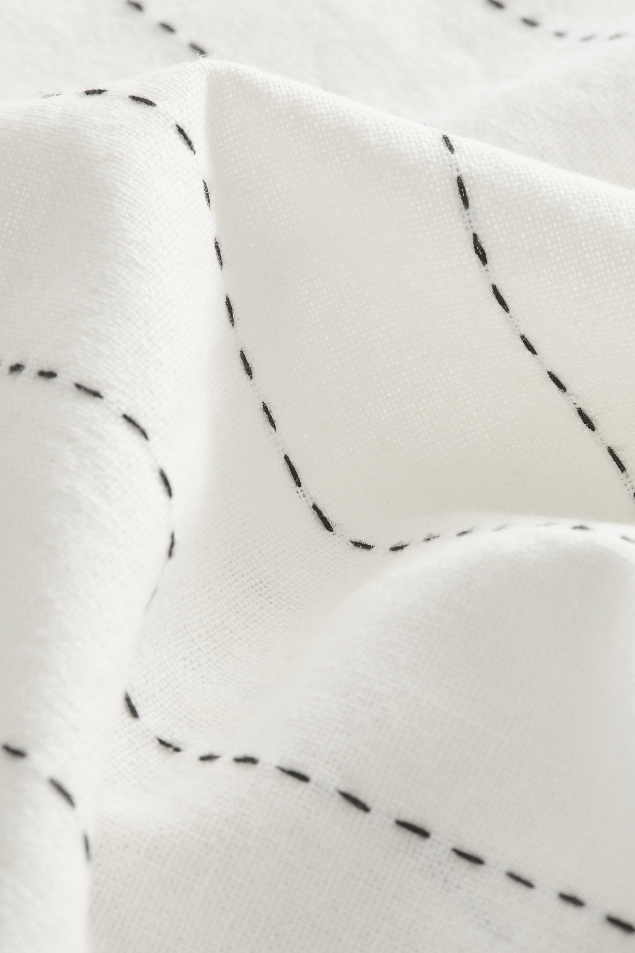 Linen-Blend Cushion Cover
