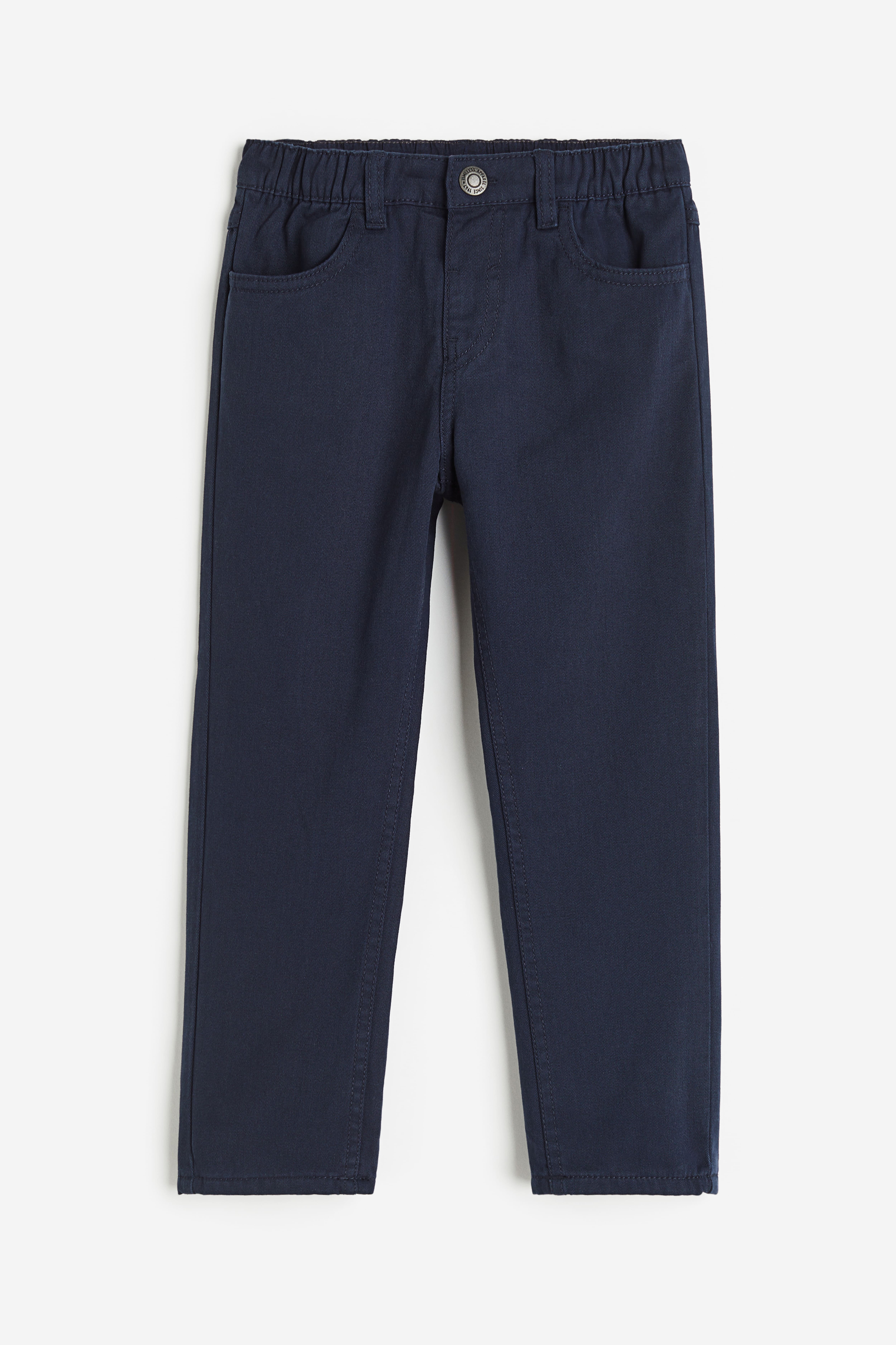 Lined Twill Pants Navy blue Kids H M CA