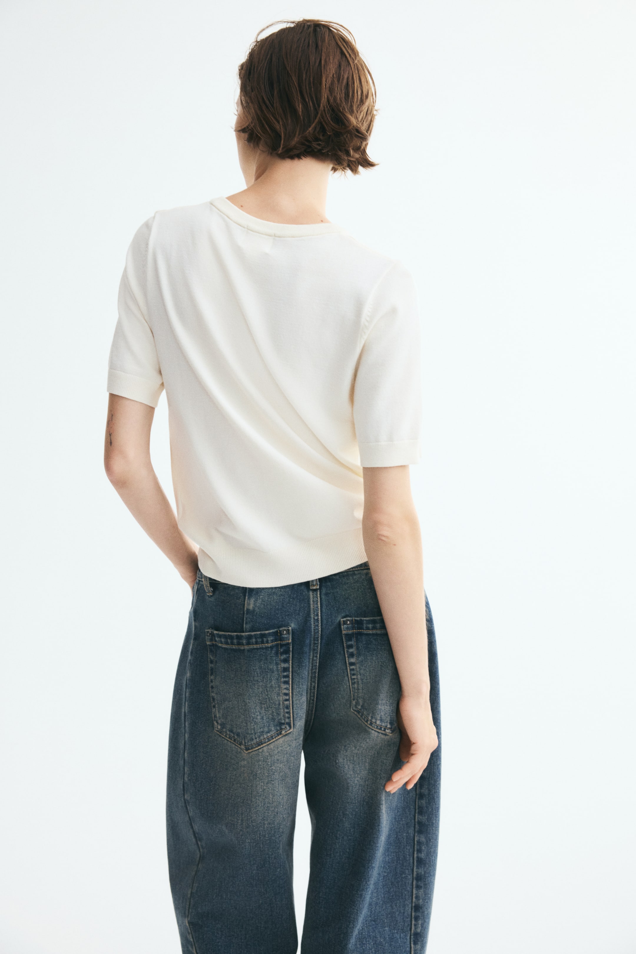 Женские топы H&M Fine-Knit Top — фото 5
