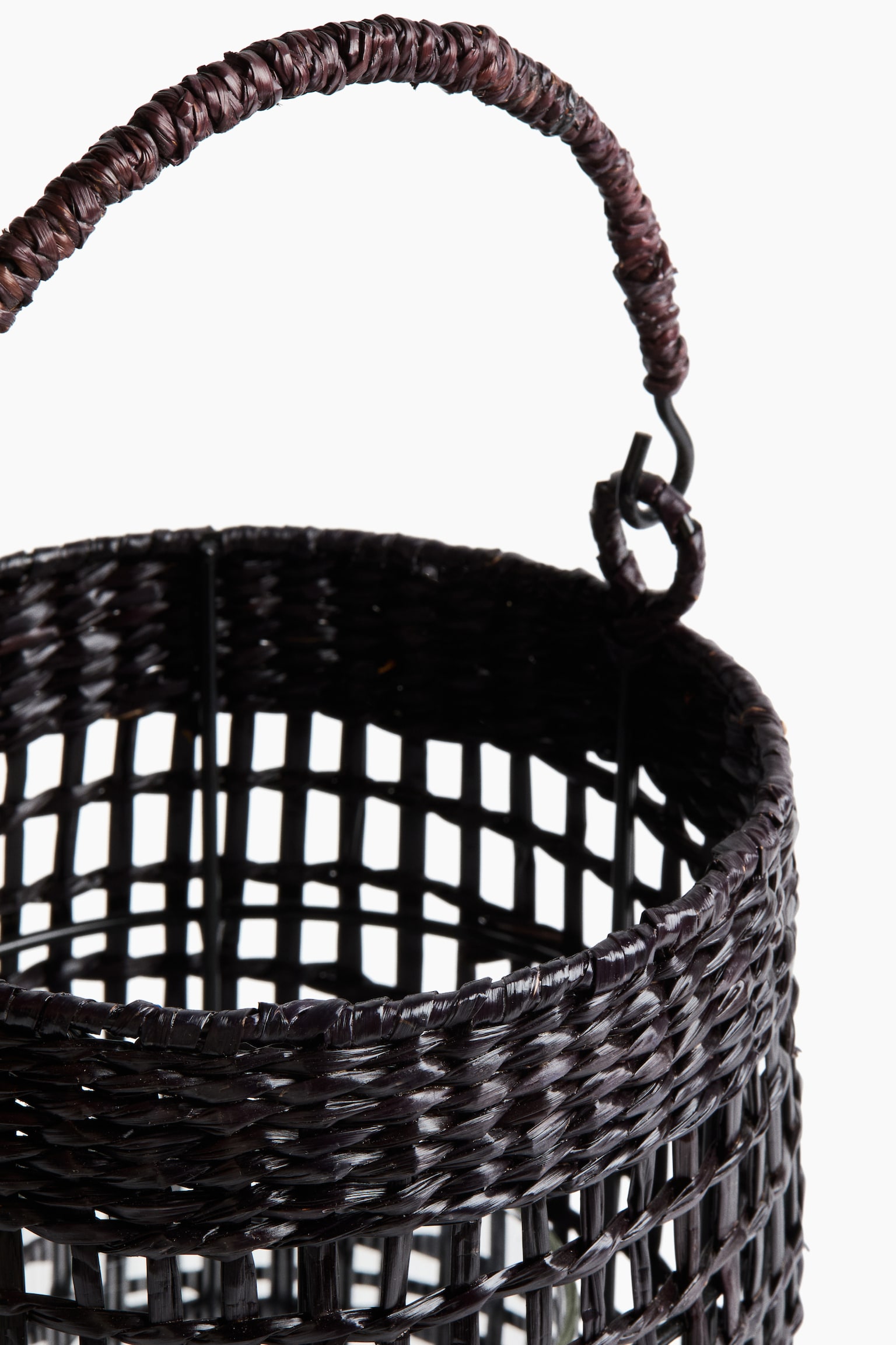 Large seagrass lantern-Dark brown - 5