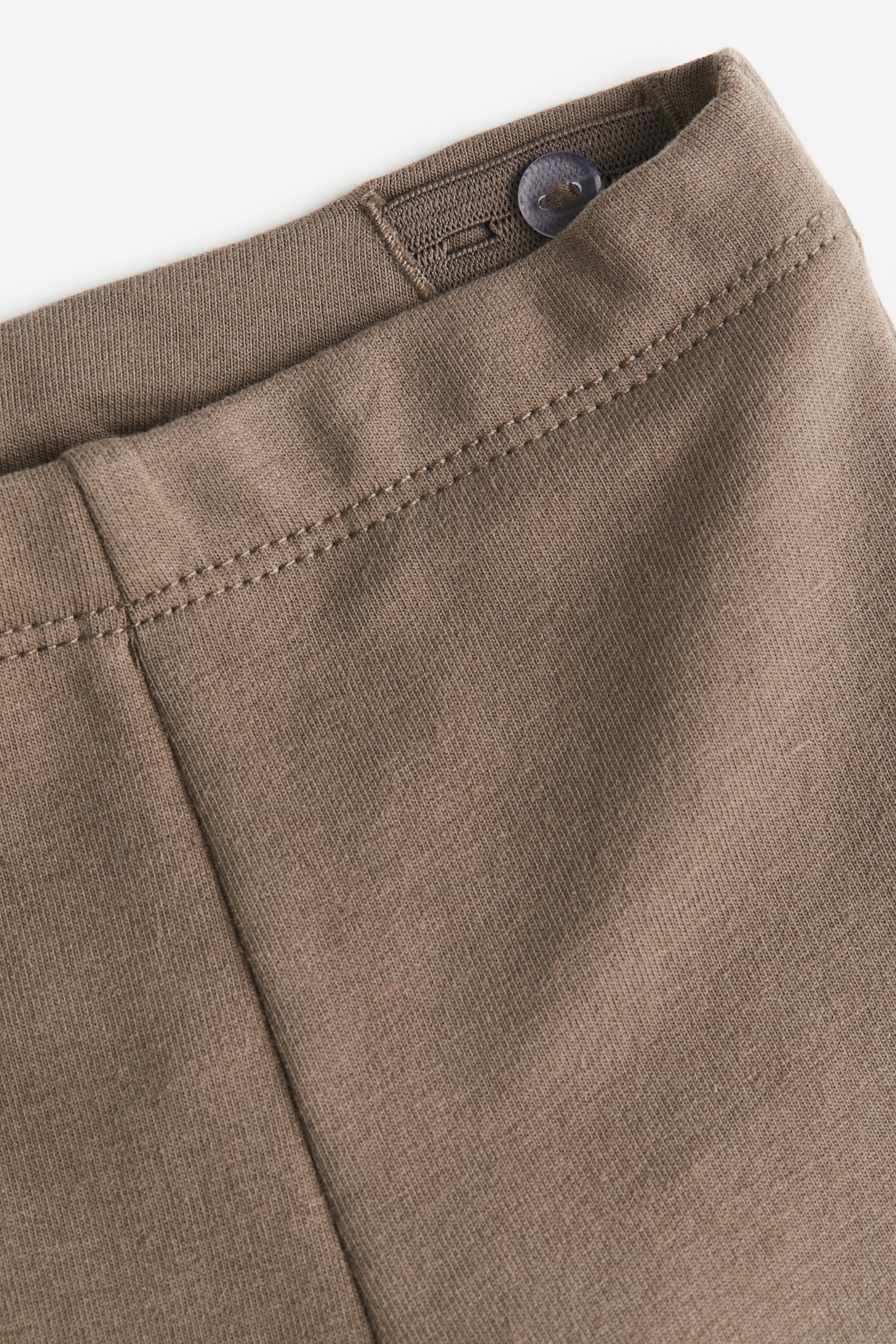 Appliquéd Brushed-inside Leggings