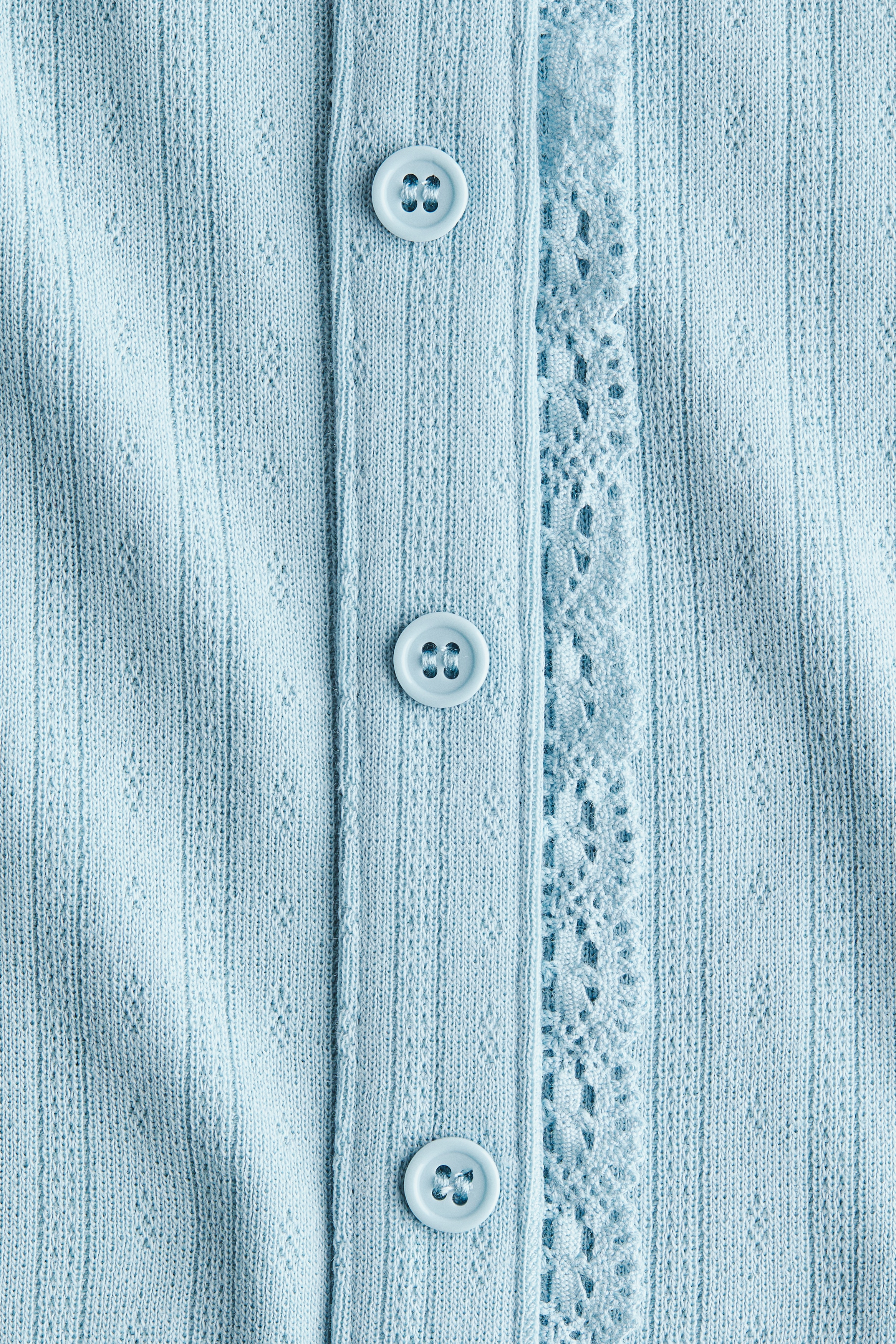 Lace-trimmed top
