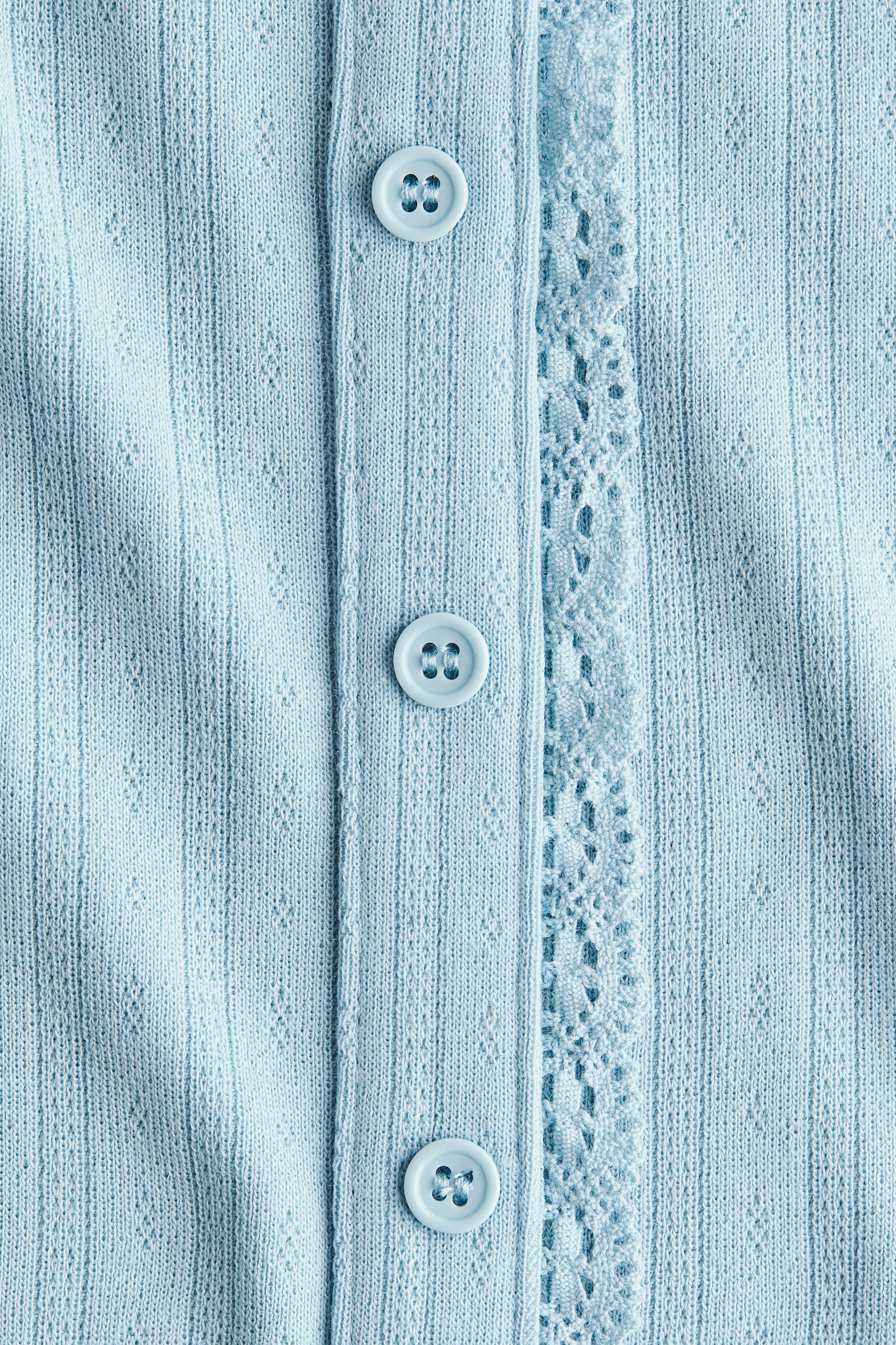 View larger image: Lace-trimmed top - Turquoise - Ladies | H&M IN 5