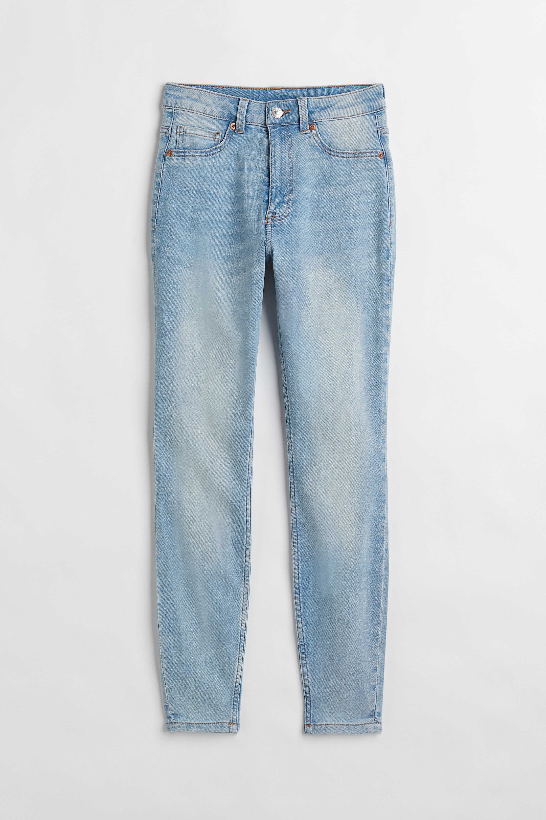 Skinny High Jeans - Light denim blue - Ladies | H&M GB 1