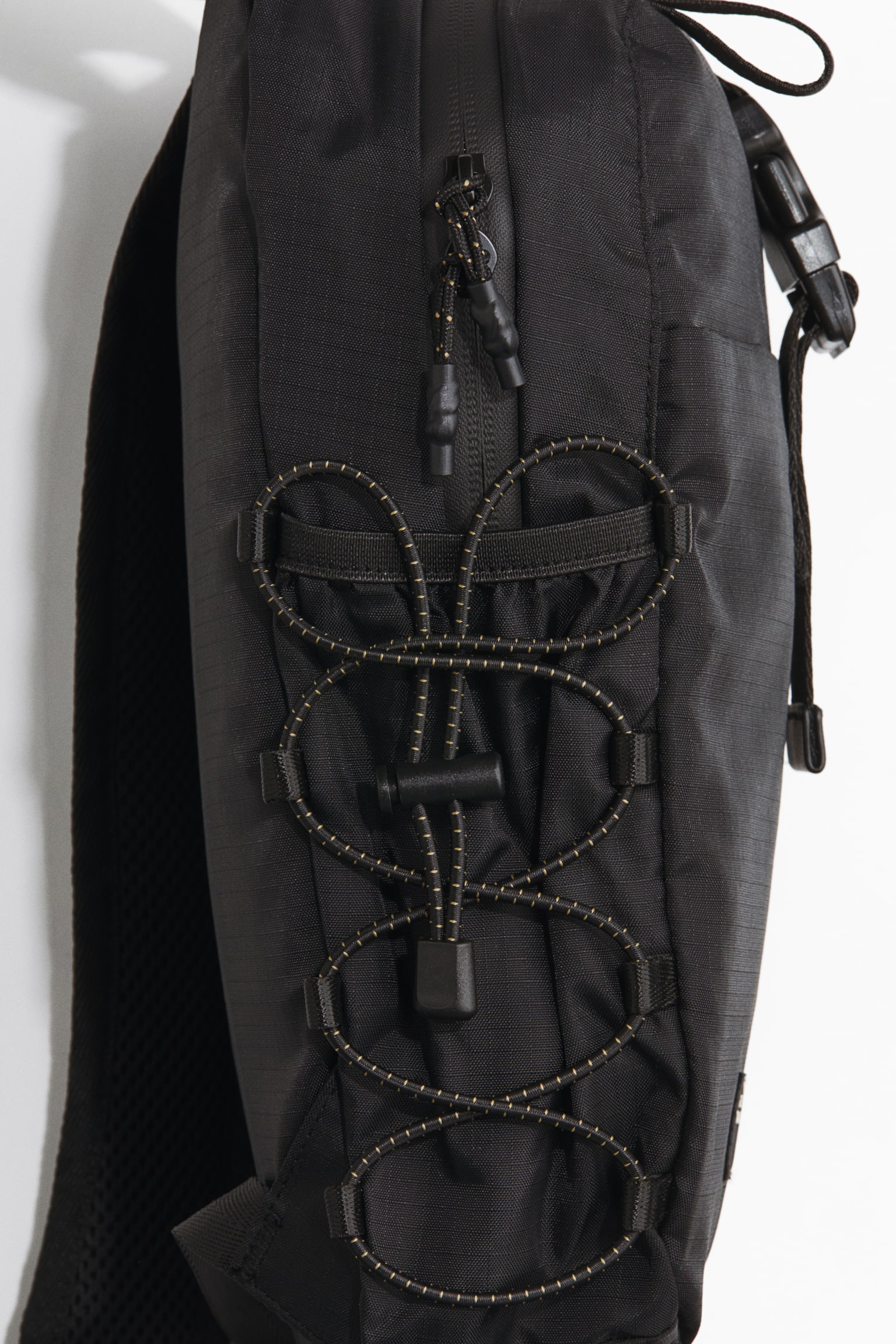Мужская сумка H&M Nylon Crossbody, цвет: Чёрный — фото 2