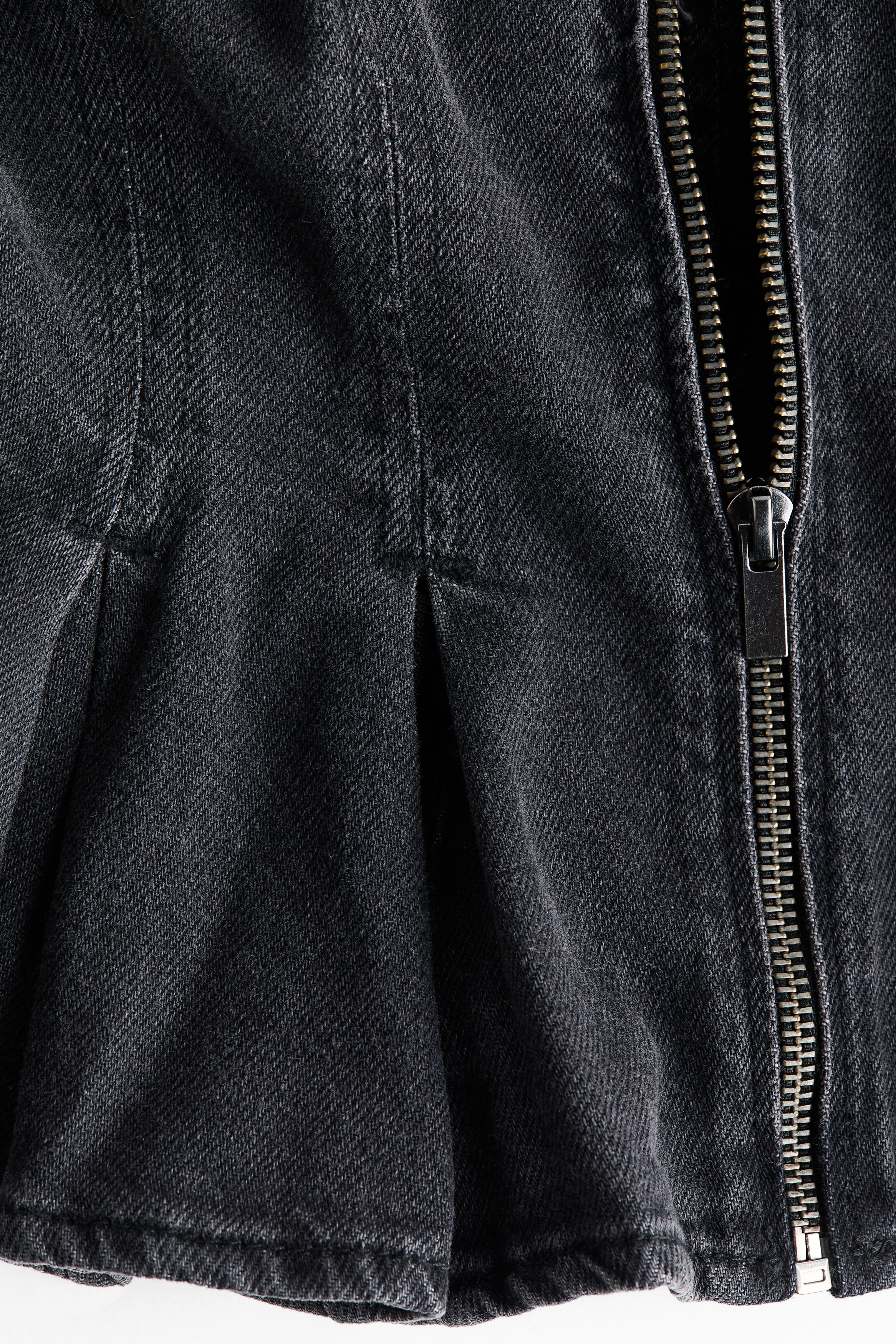 Denim Peplum Blouse thumbnail 7