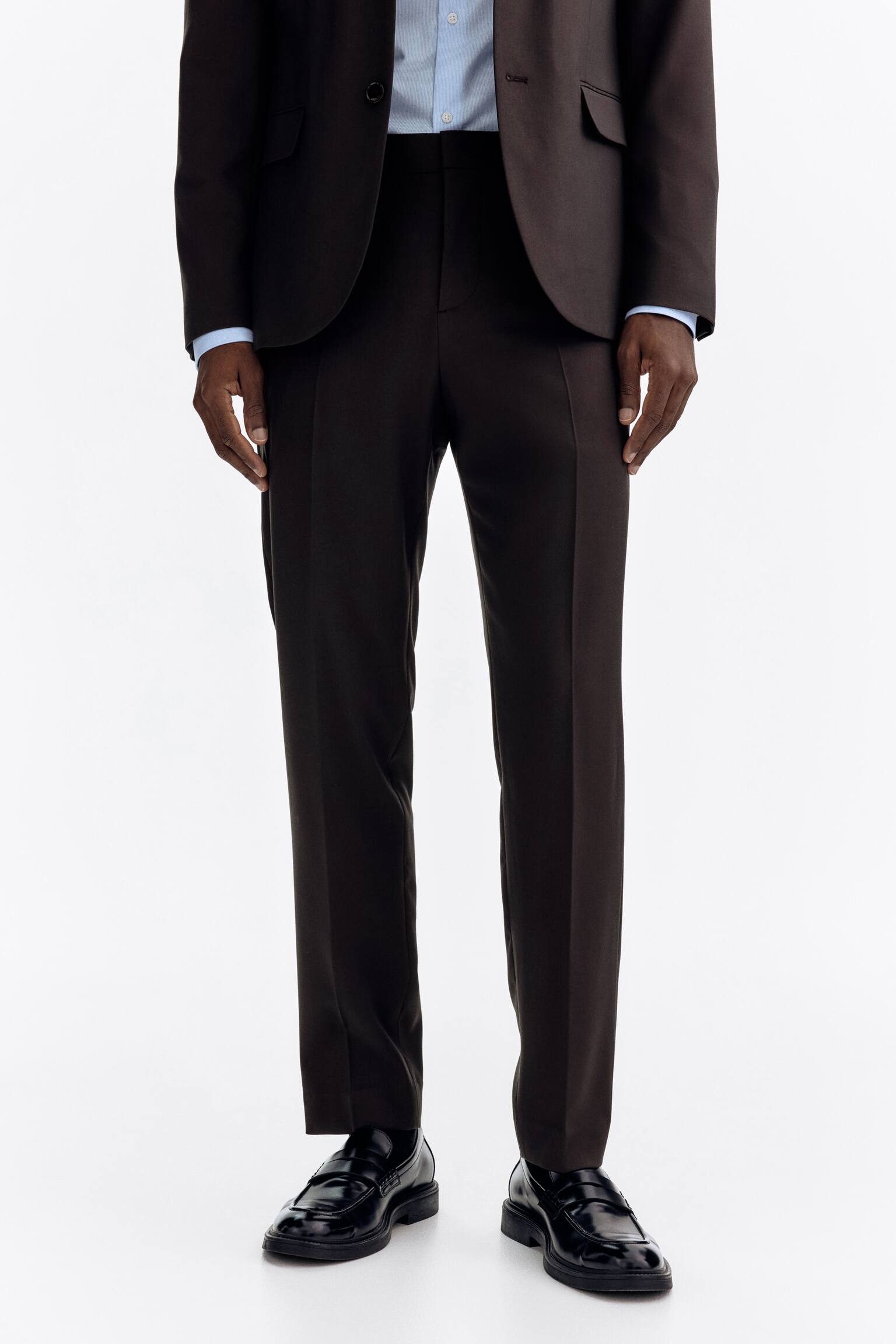 Slim Fit Suit trousers - Dark brown/Dark grey/Dark blue/Black/Navy blue/Dark beige/Beige - 3