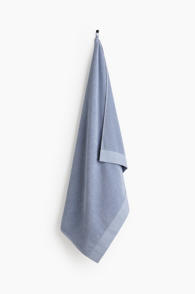 Cotton terry bath sheet - Dusty blue/Light beige/Sage green/Dark brown/Dark green/Dark green/Mole/Orange/White - 1