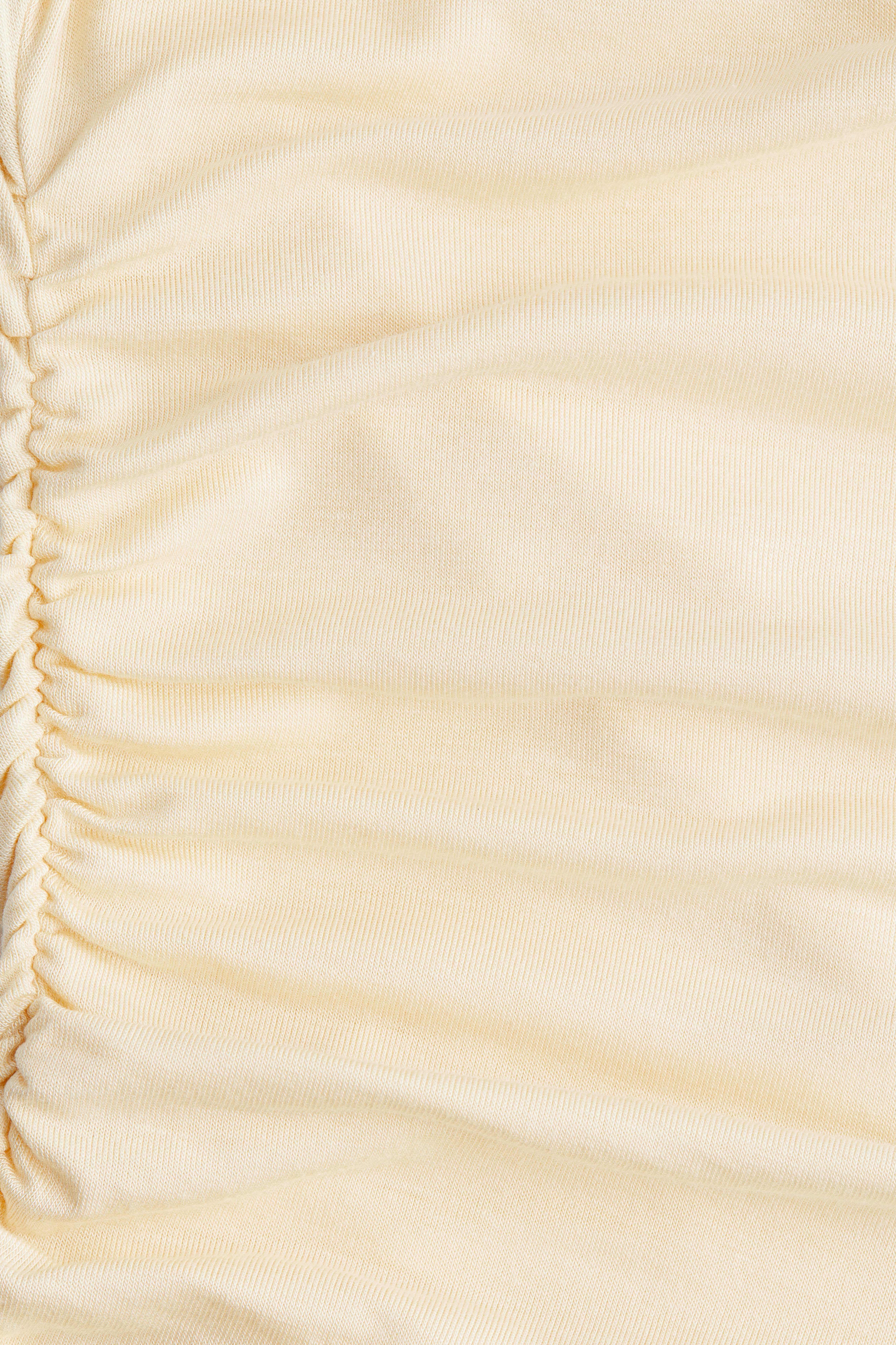Haut asymétrique à effet drapé