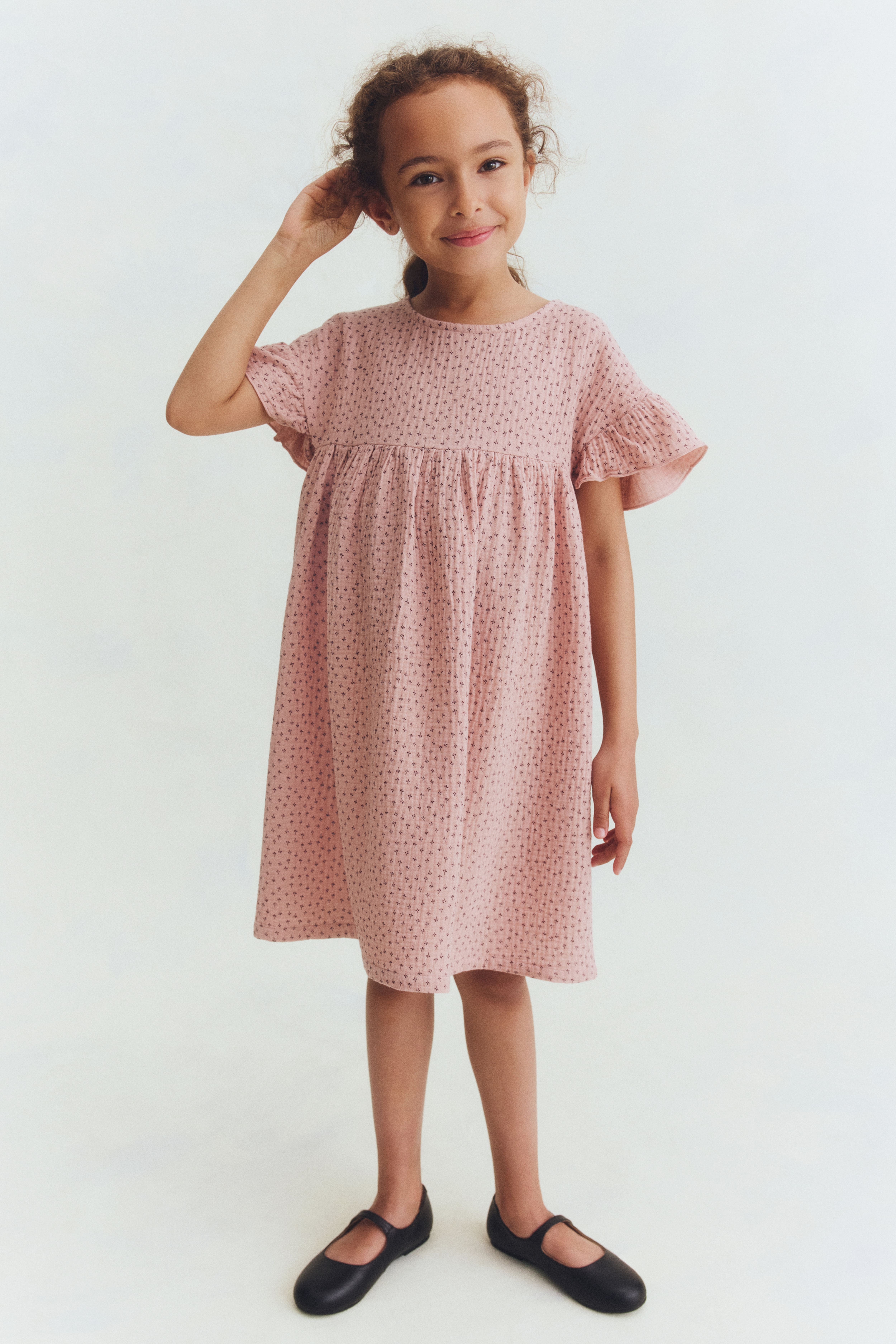 Cotton Muslin Dress