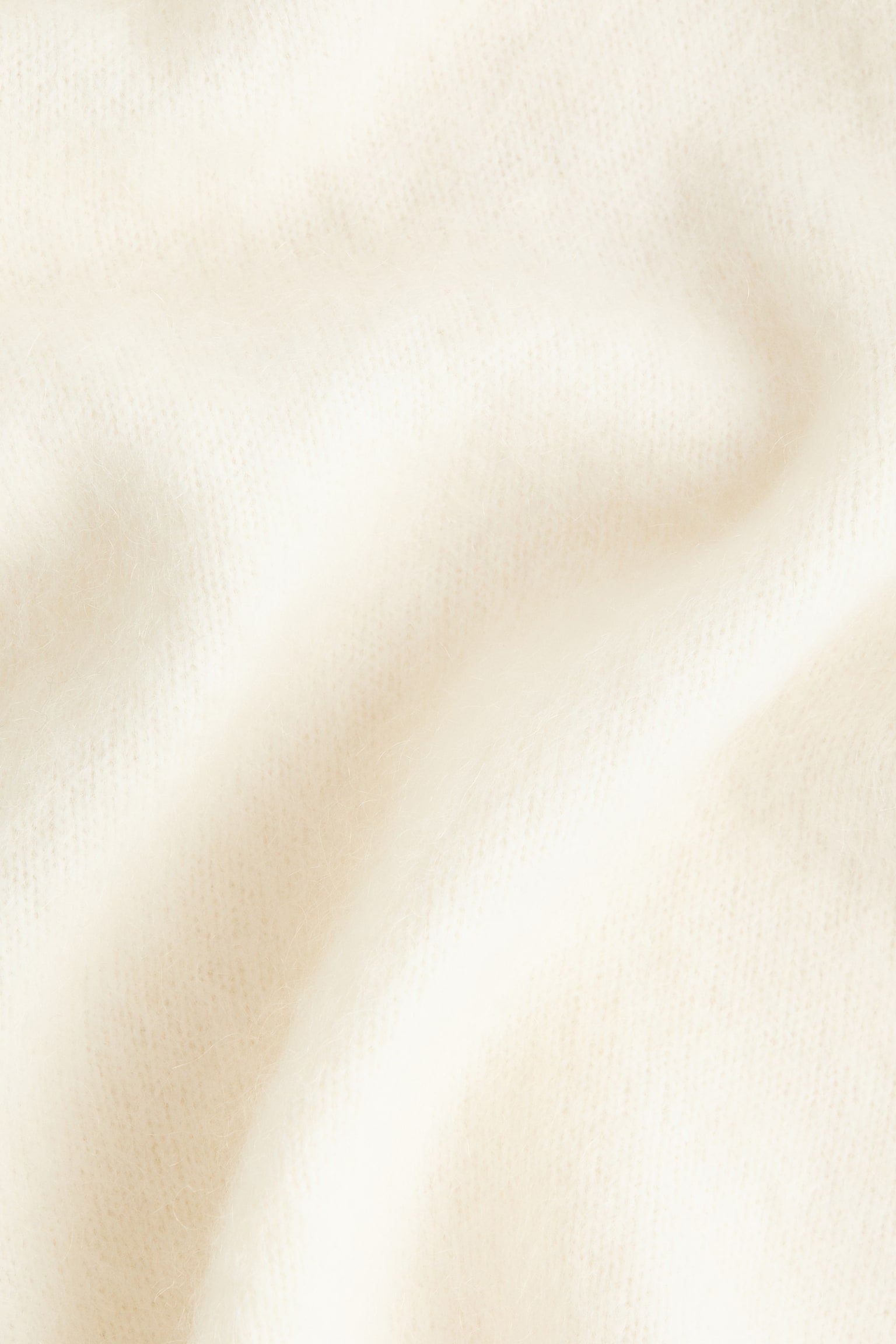 MAMA Trøje i mohairblanding - Creme - 7