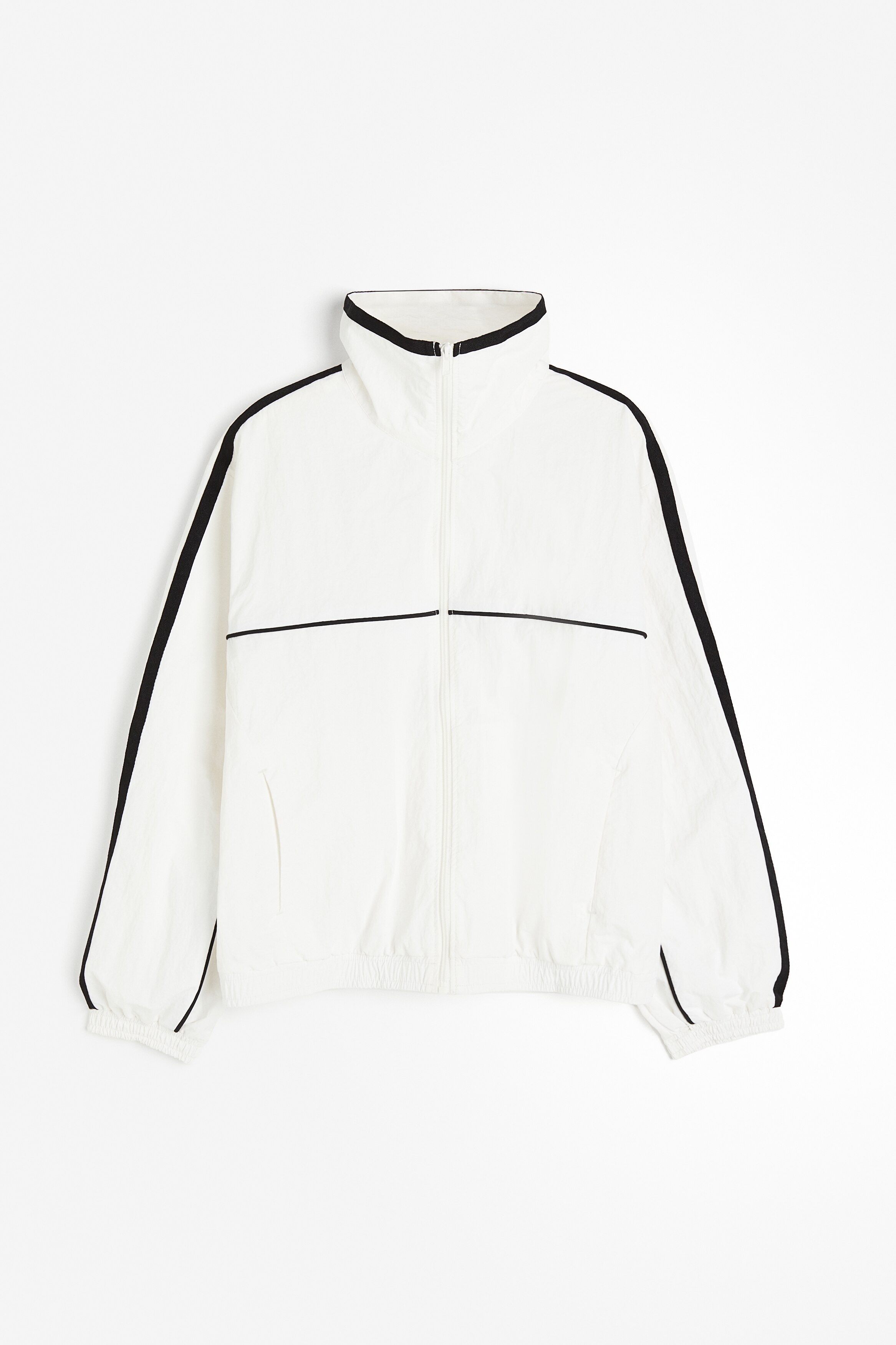 ナイロンウインドブレーカー - ホワイト - レディース | H&M JP