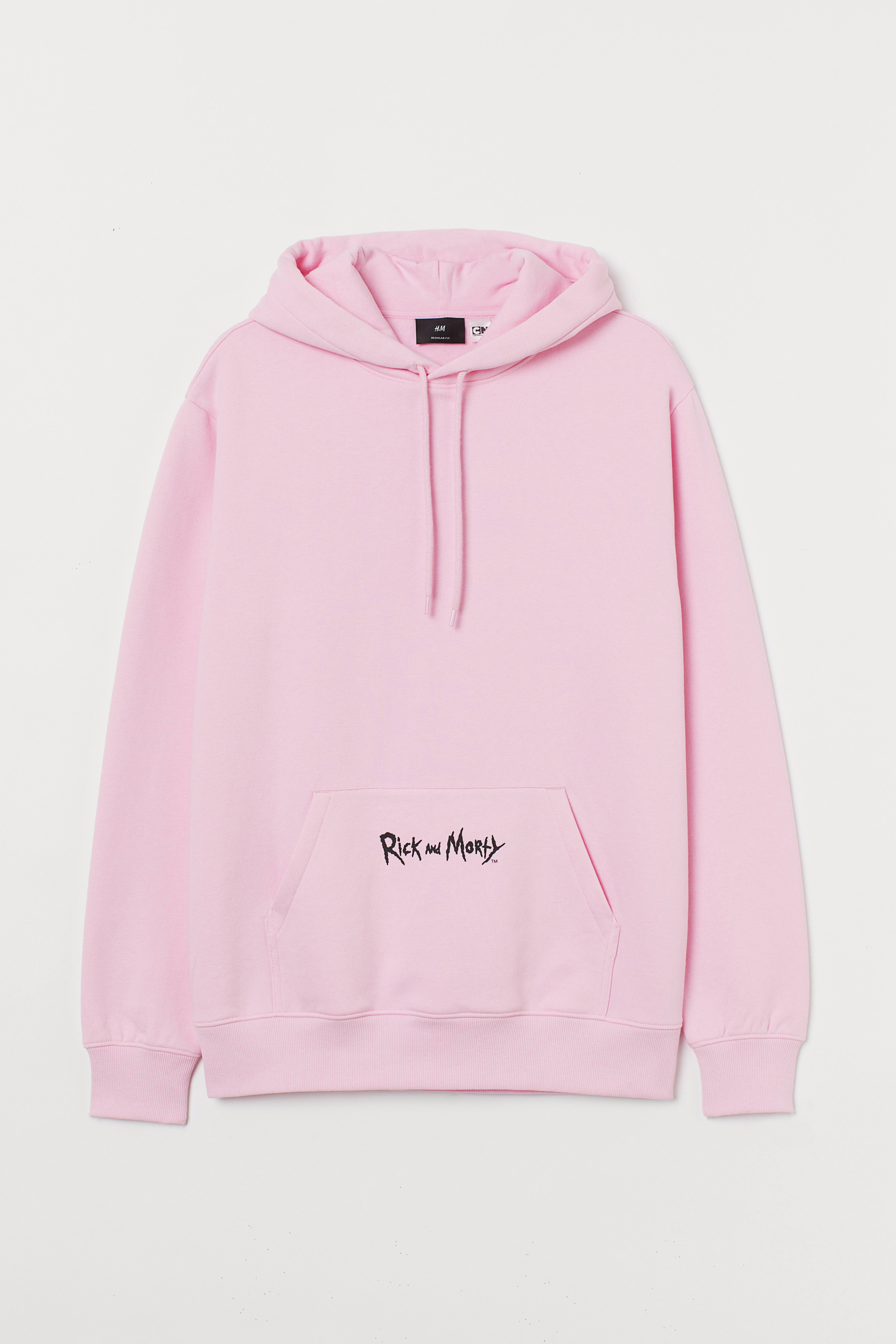 Hoodie fashion h&m pink