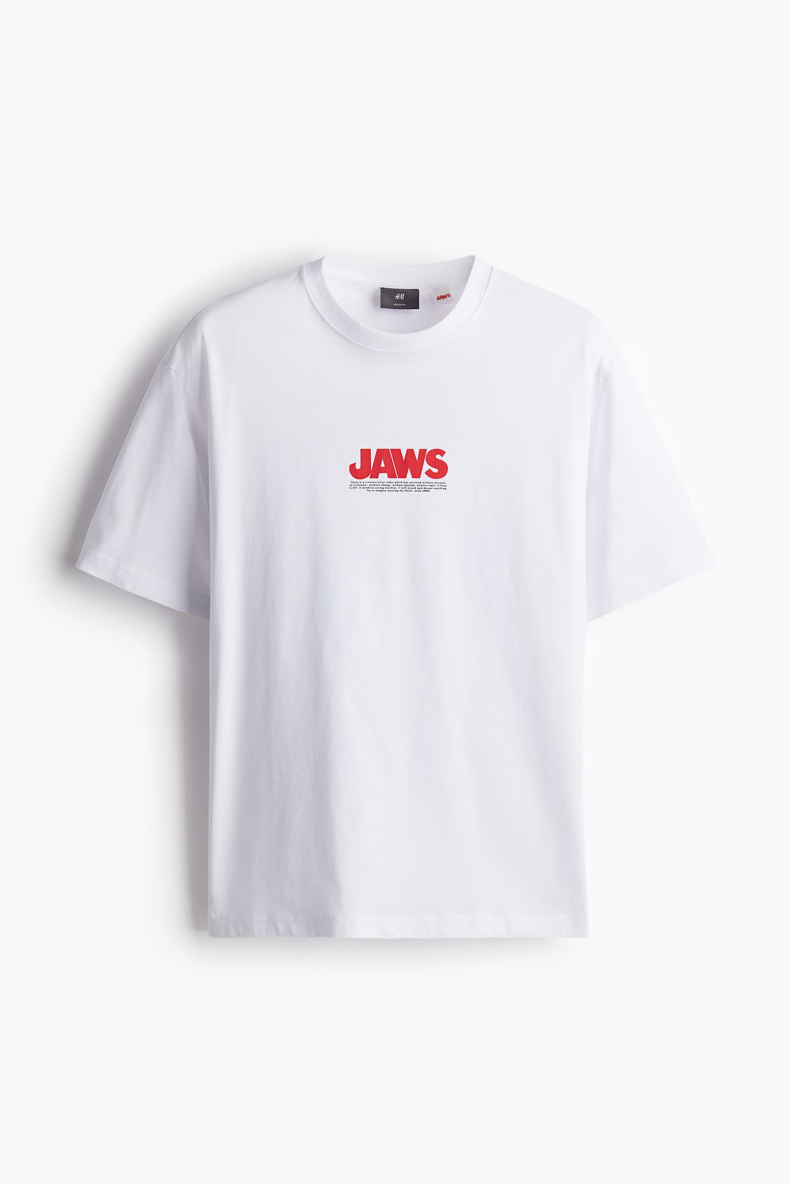 Relaxed Fit T-shirt - White/Jaws/White/Kodak/White/2Pac/White/Rocky/White/Discovery Channel - 2