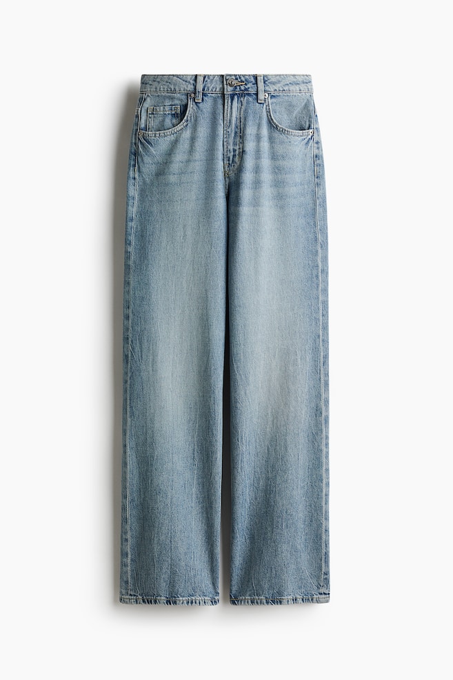 Bleecker High Rise Wide Leg Jeans - Light denim blue/Dark denim blue/Light denim blue/Denim gray/Gray/Denim blue/Dark denim blue/Black/Denim blue/Light beige - 1