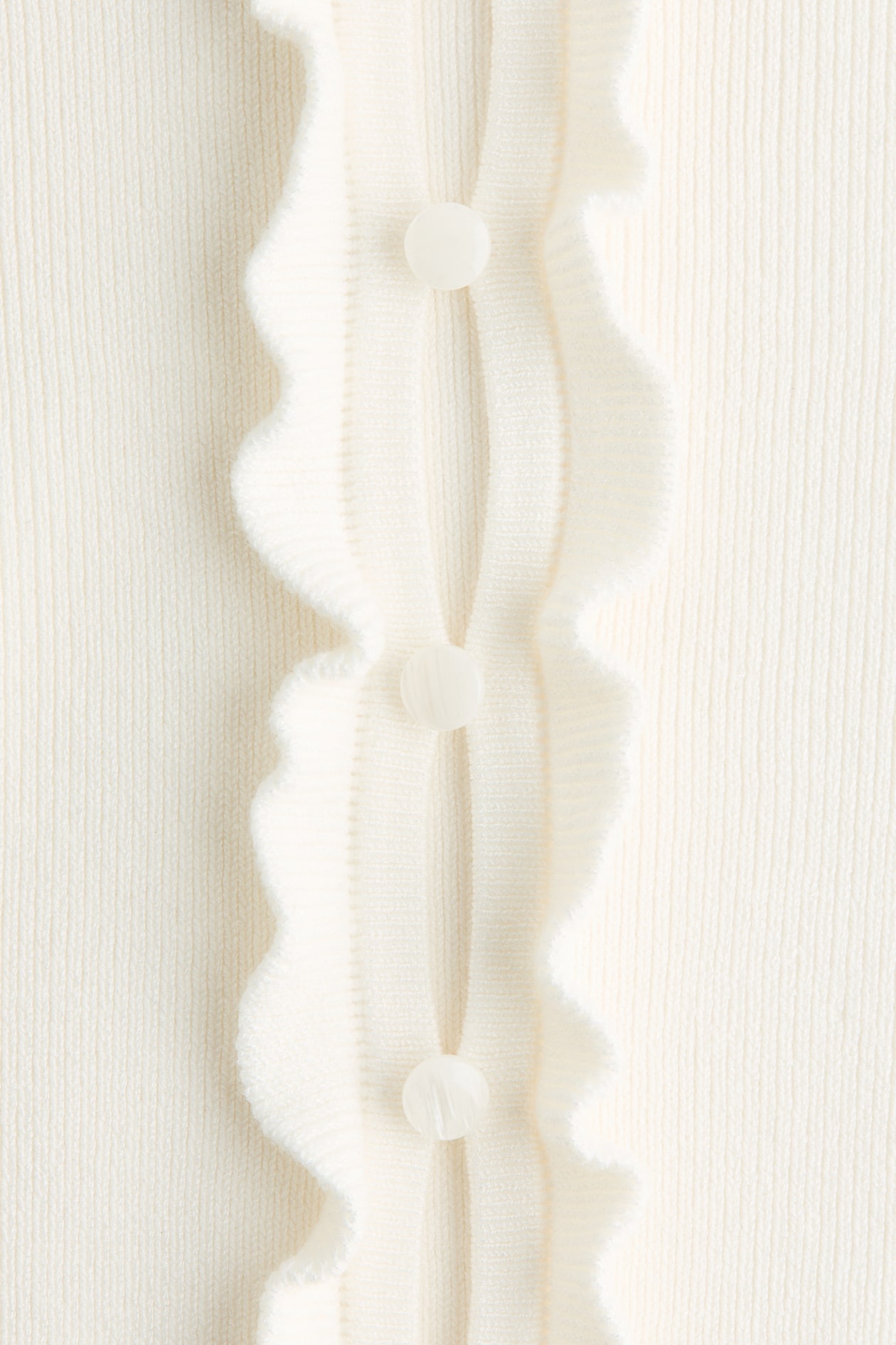 Ruffle-Trimmed Cardigan - image 4