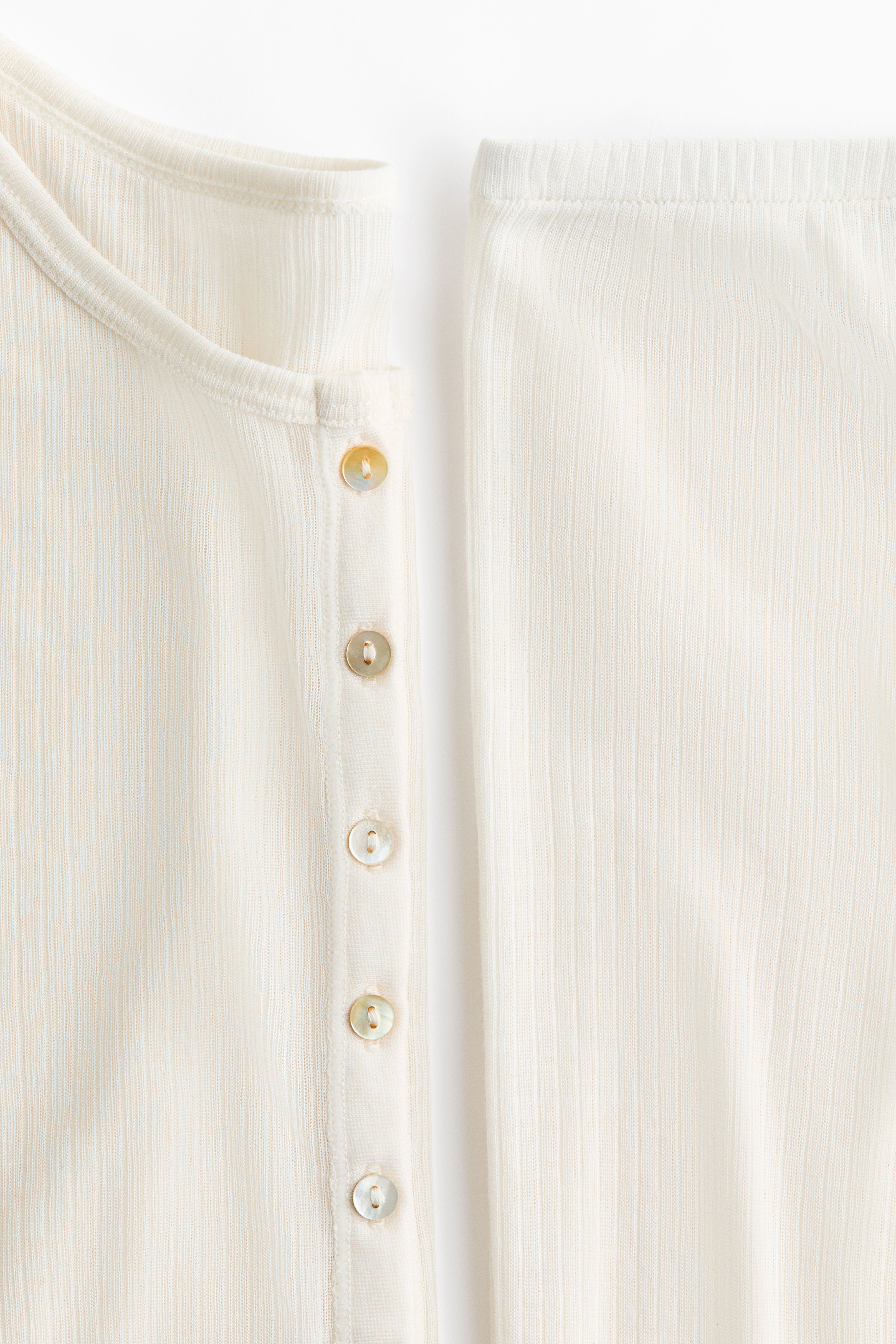 Ribbed Jersey Pajamas