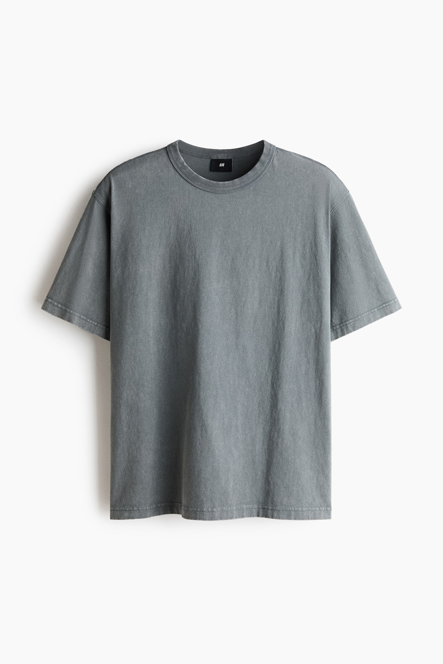 Áo thun dáng hộp Loose Fit - Màu xanh mòng két khói nhạt/Màu đen/Màu xanh kaki - 1