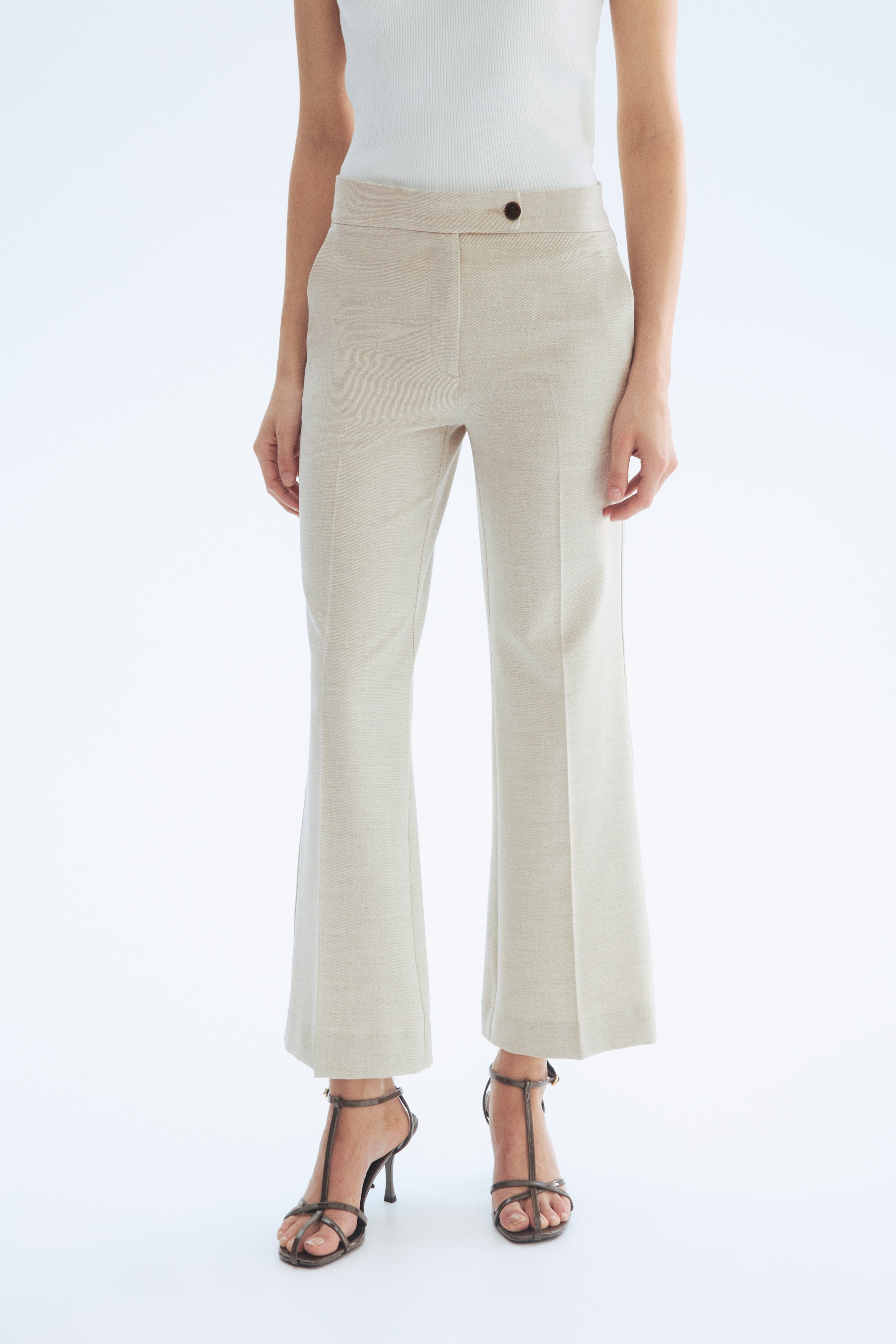 Bootcut Ankle-Length Pants - thumbnail 9